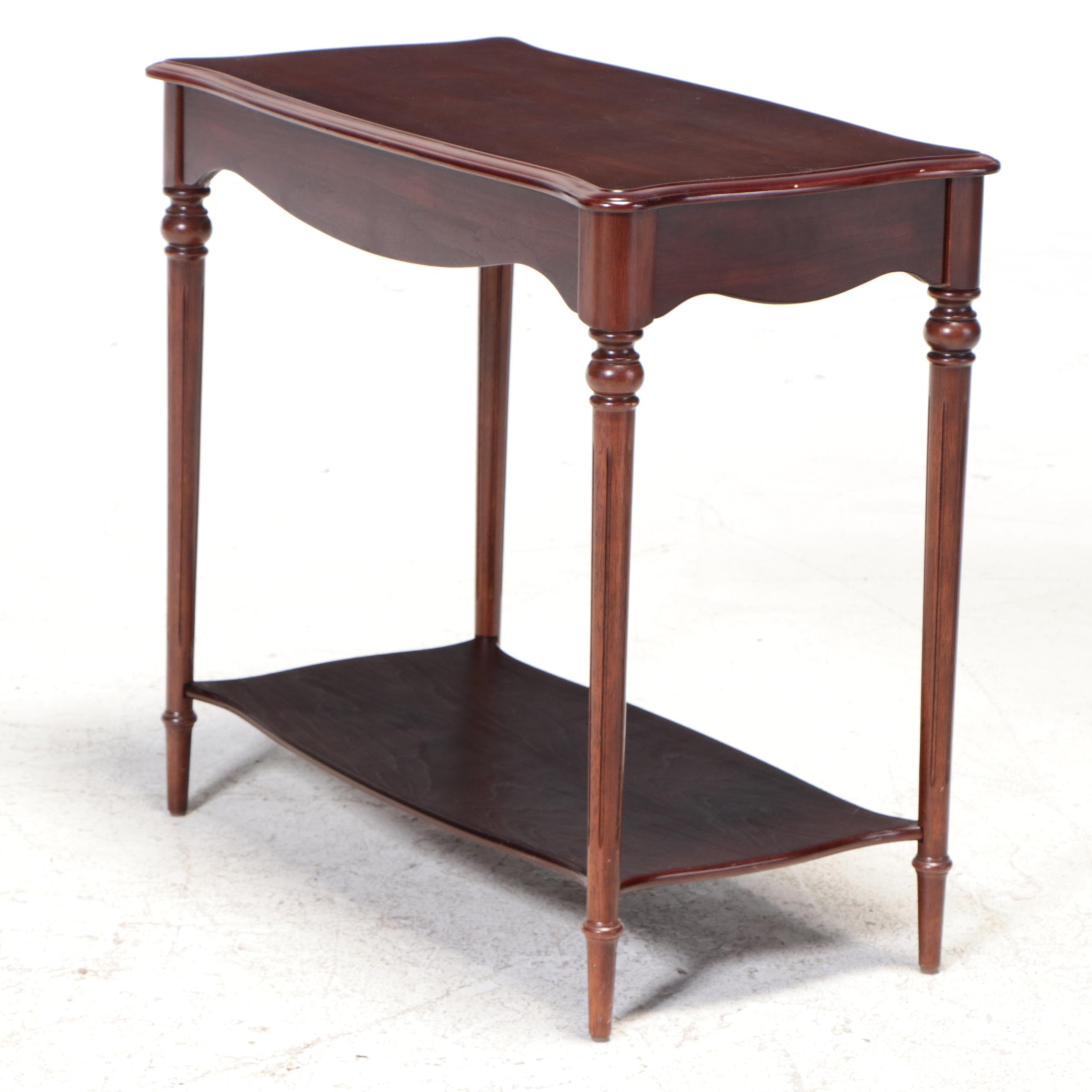 Bombay Company Neoclassical Style Mahogany-Finish Hardwood Table