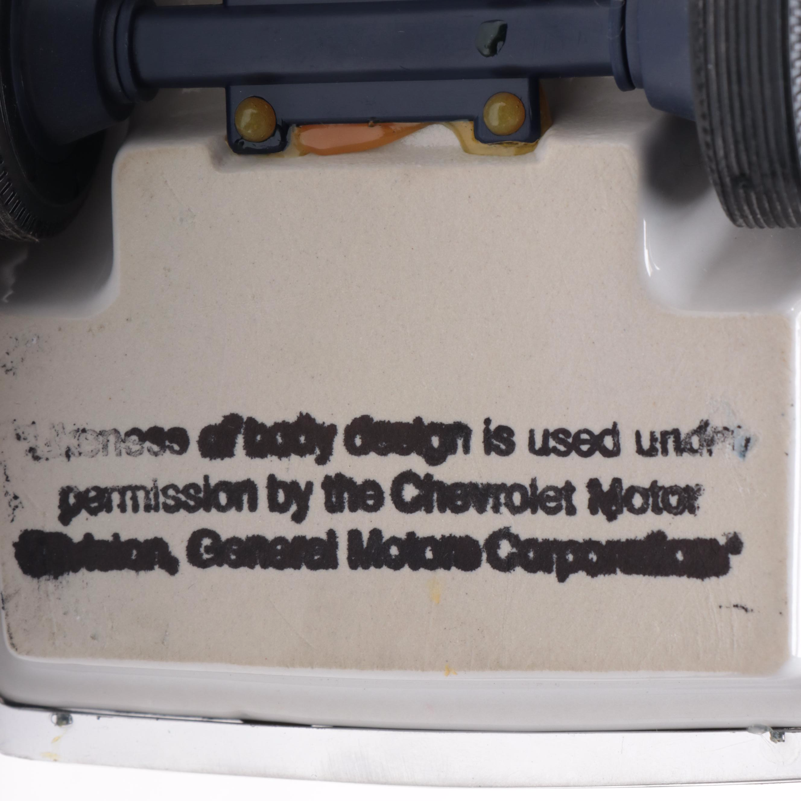 Jim Beam Ceramic Police Car Shaped Decanter EBTH