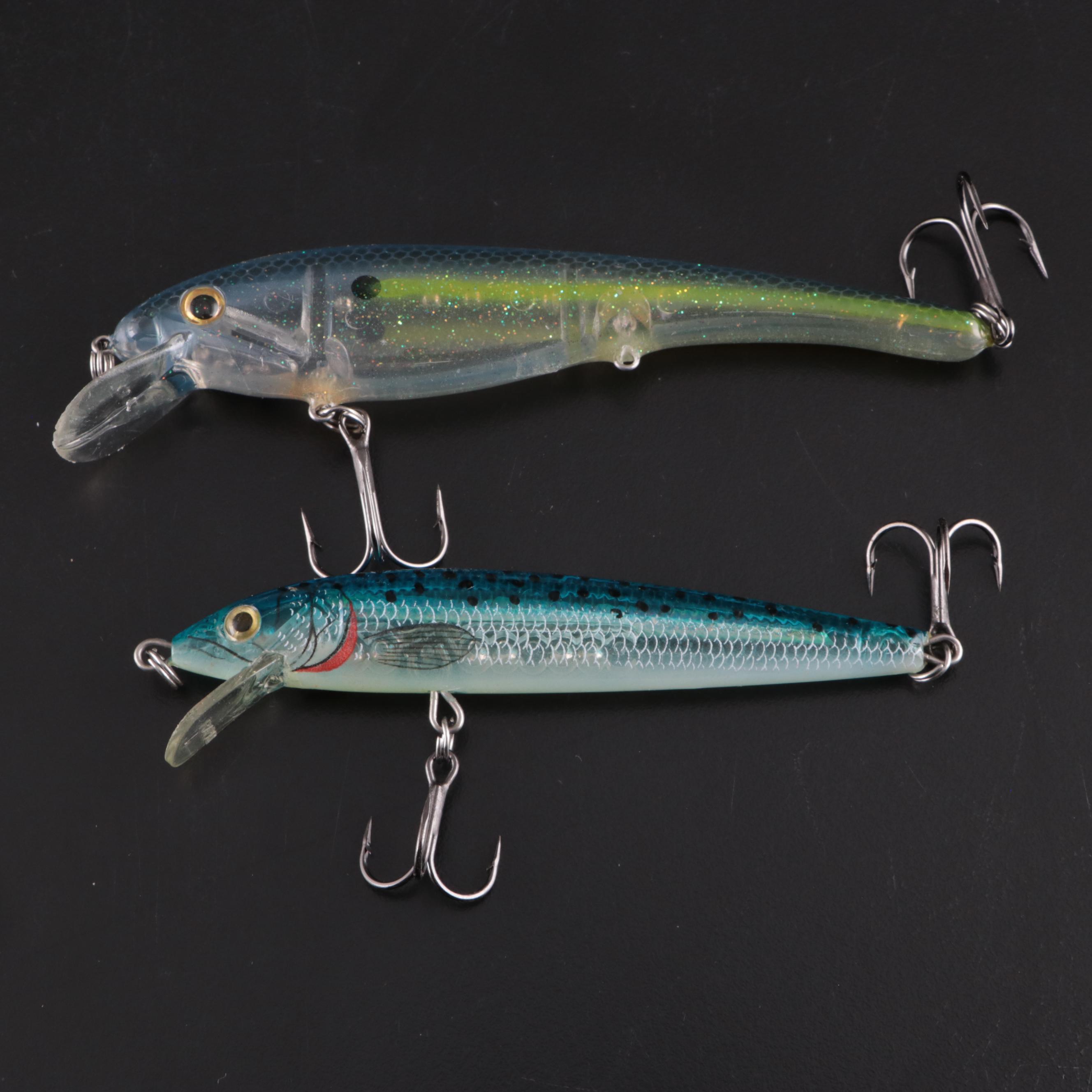 Acme Tackle Co. Fishing Lures with Plastic Tackle Boxes and More