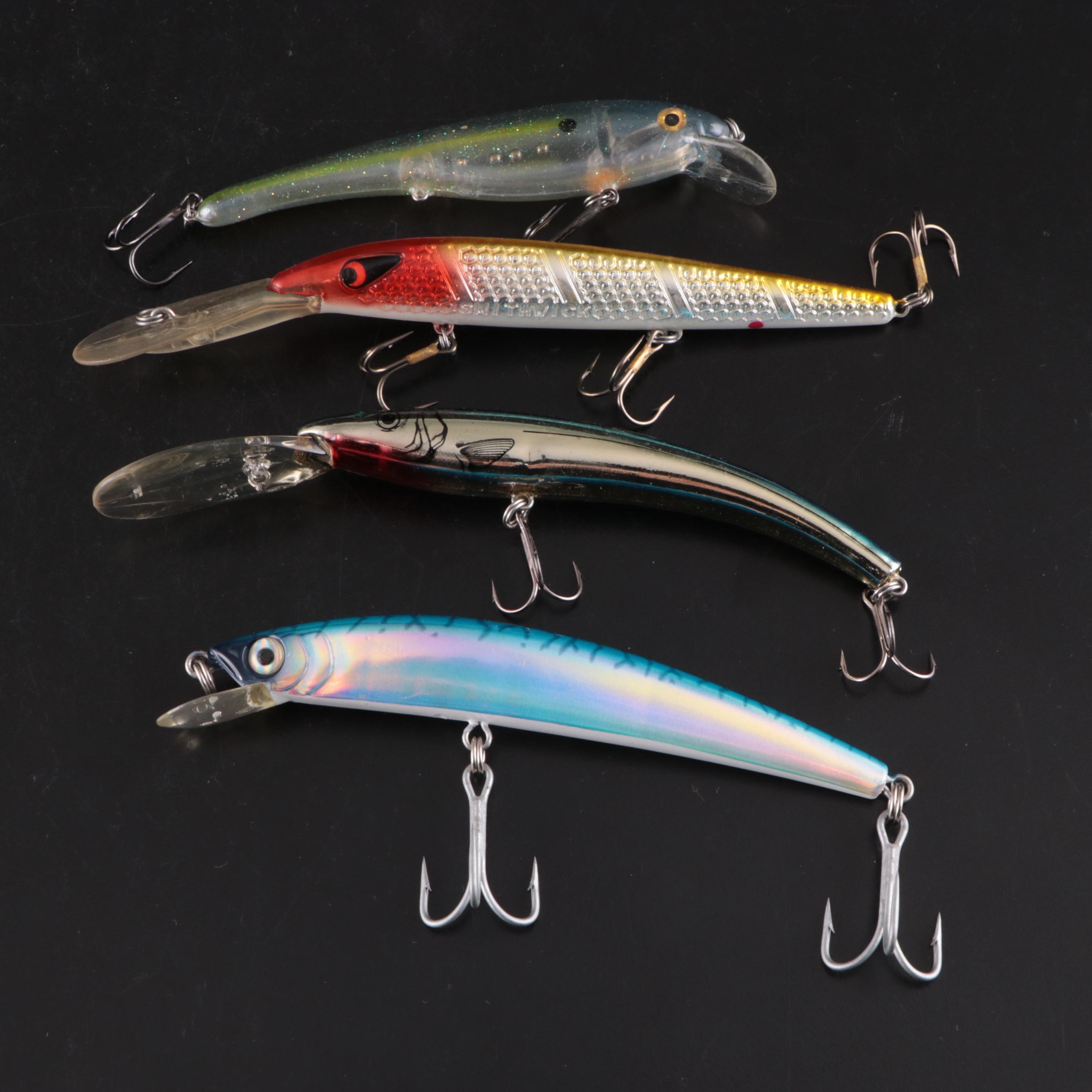 Acme Tackle Co. Fishing Lures with Plastic Tackle Boxes and More