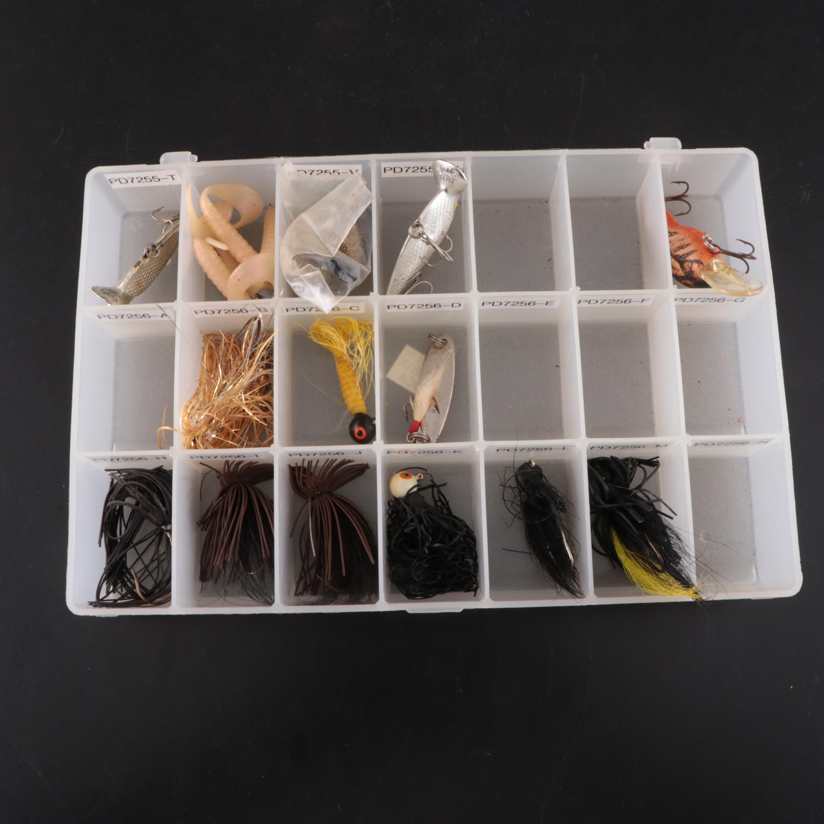 Acme Tackle Co. Fishing Lures with Plastic Tackle Boxes and More