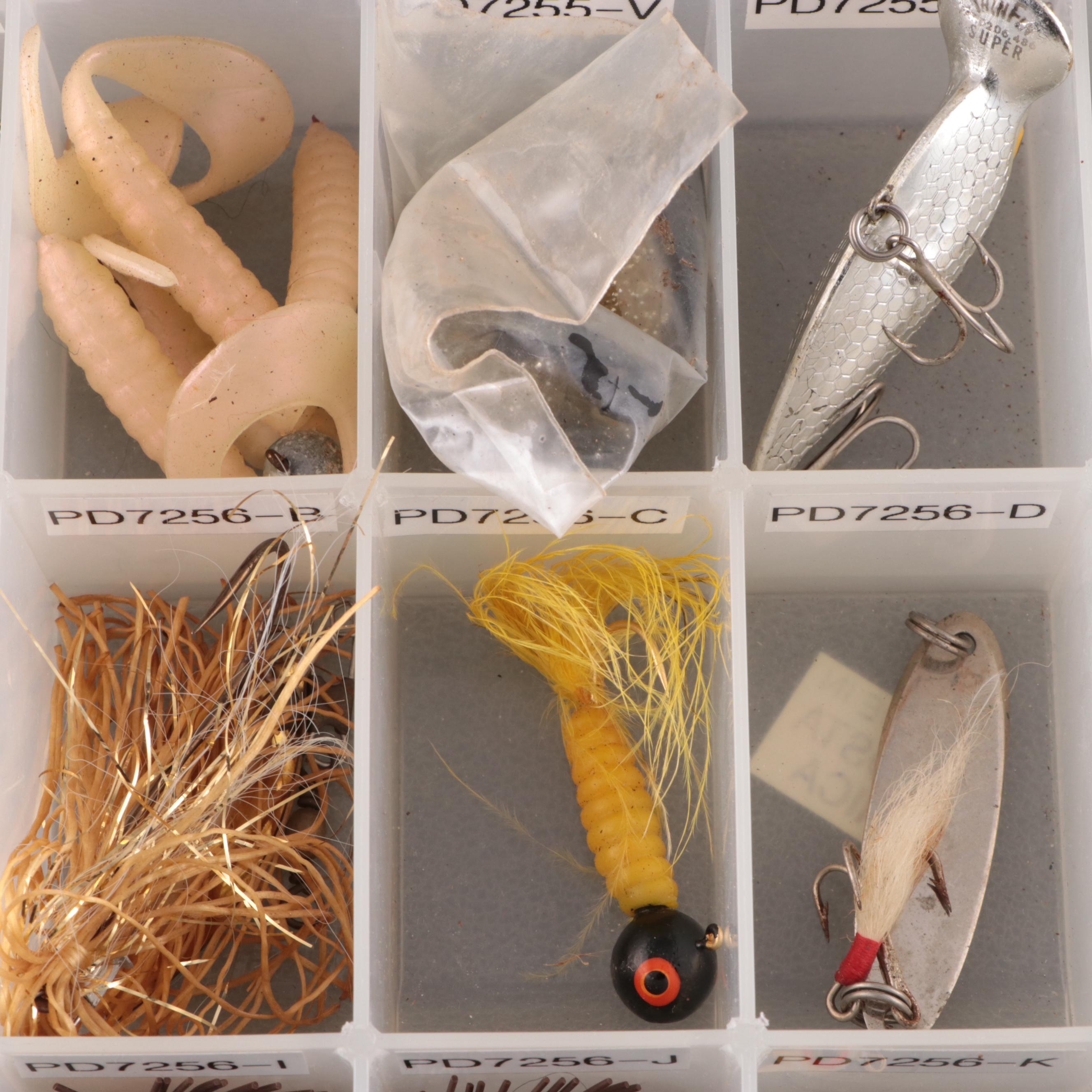 Acme Tackle Co. Fishing Lures with Plastic Tackle Boxes and More