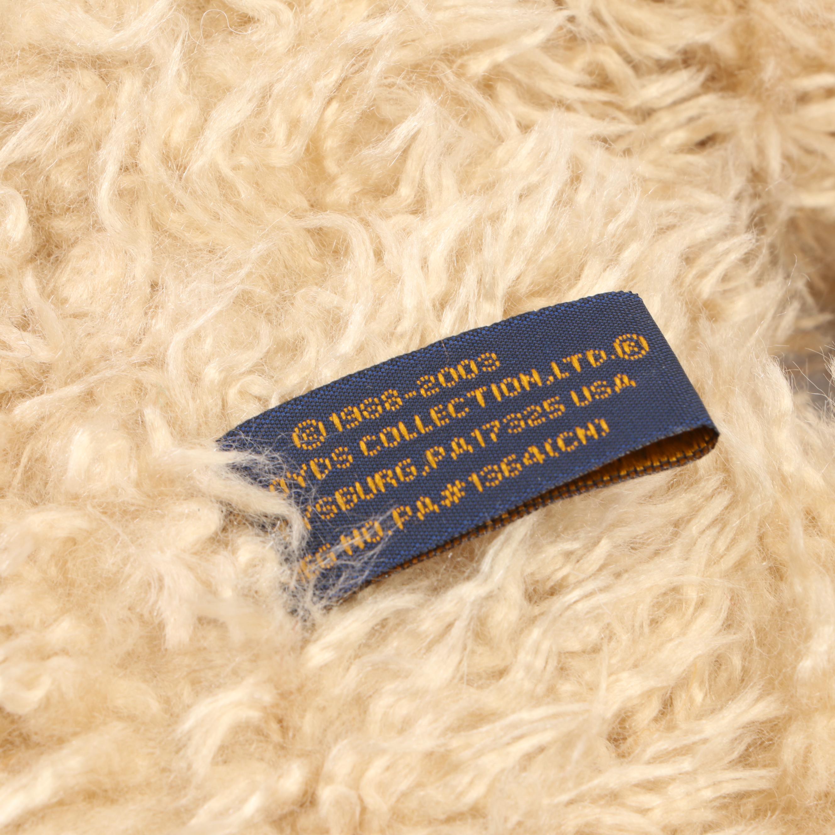 Boyds Bears Head Bean Heirloom Collection "Percy P. Pawsley" with Rocking Horse