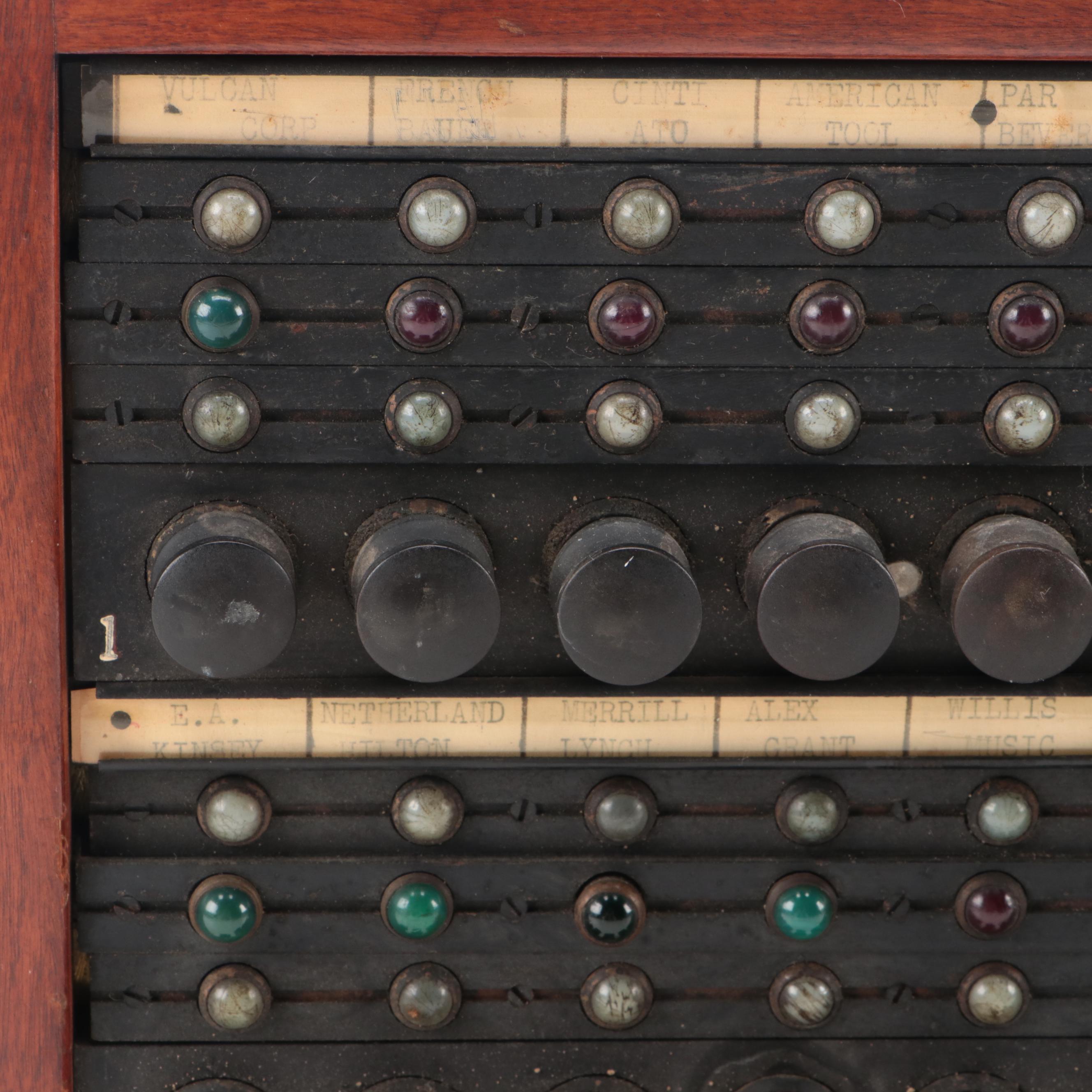 Western Electric PBX Telephone Switchboard