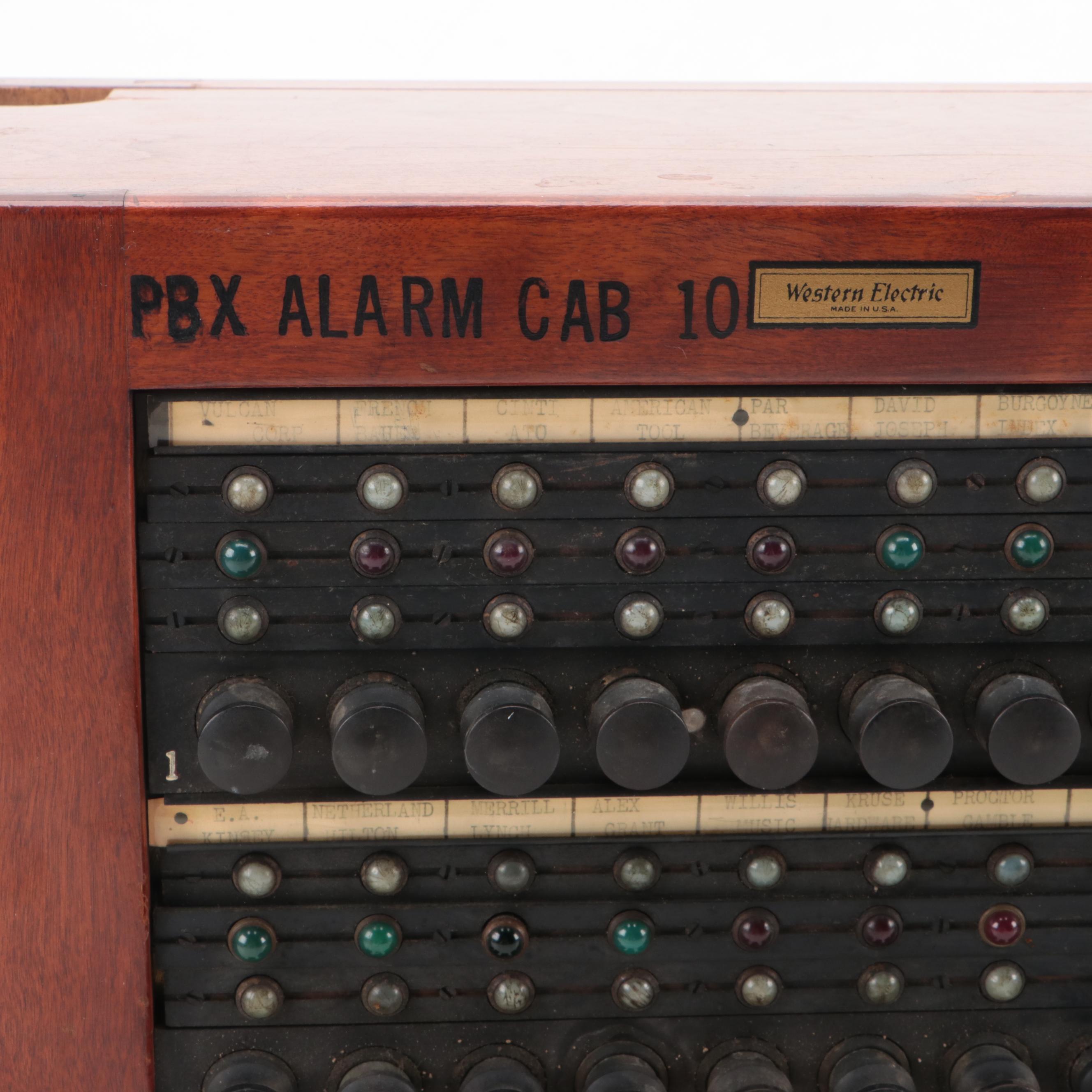 Western Electric PBX Telephone Switchboard EBTH