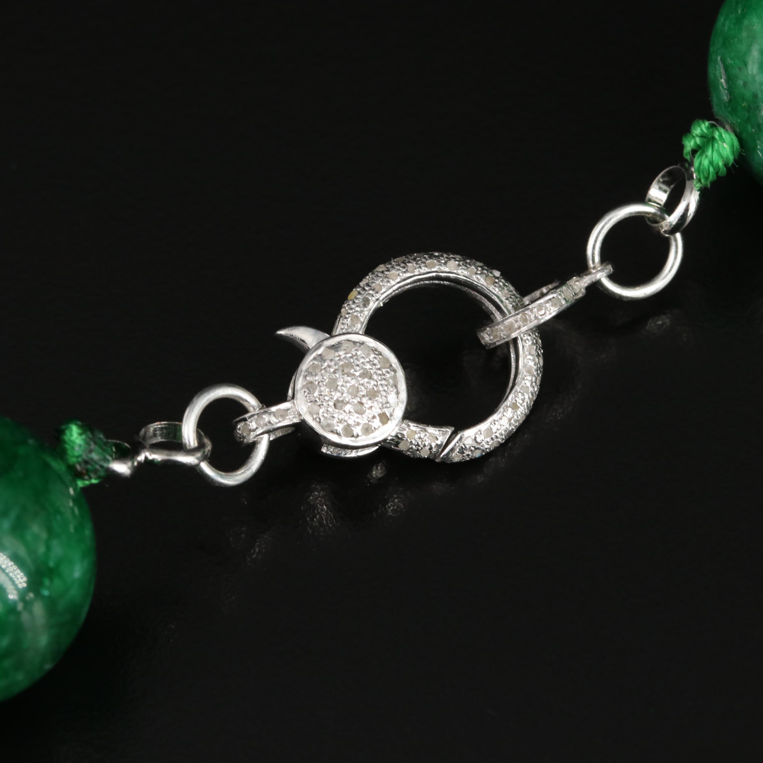 Sterling Quench Crackled Quartz Necklace