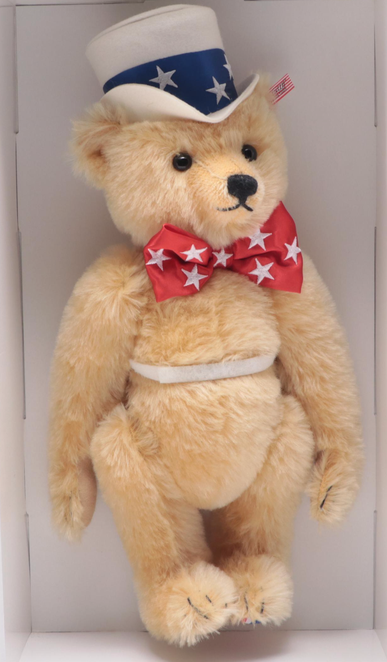Steiff Limited Edition "The First American Teddy" Mohair Teddy Bear, 2003