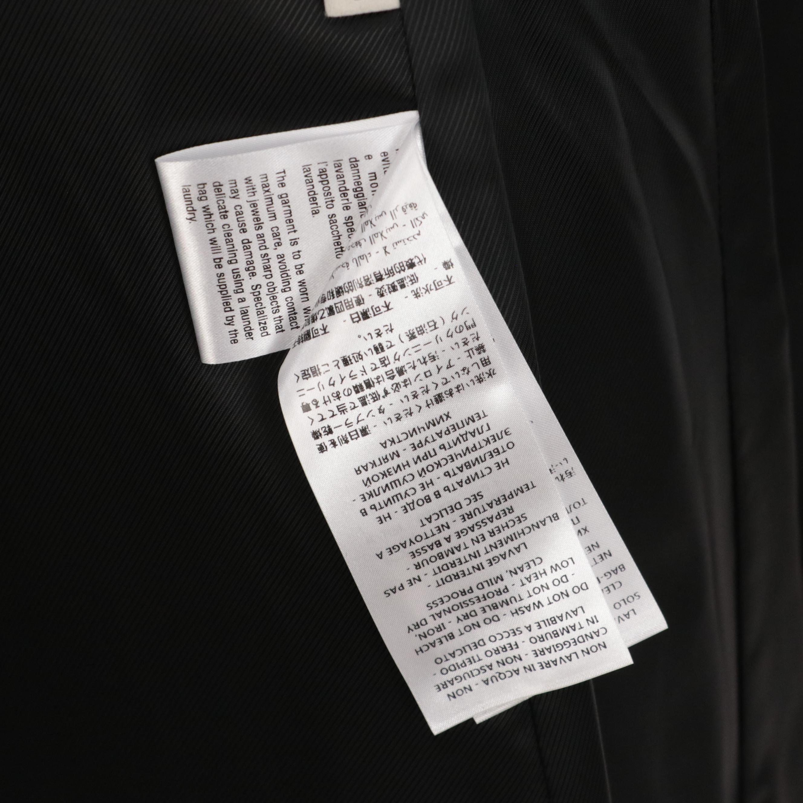 Gucci Modern Future Ruffle Coat in Pink Wool/Silk Blend