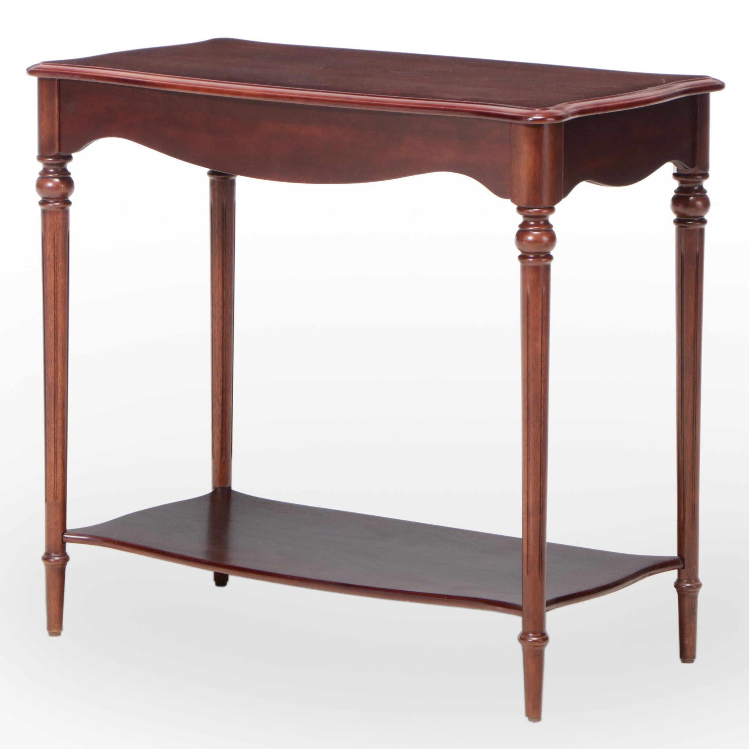 Bombay Company Neoclassical Style MahoganyFinish Hardwood Table EBTH