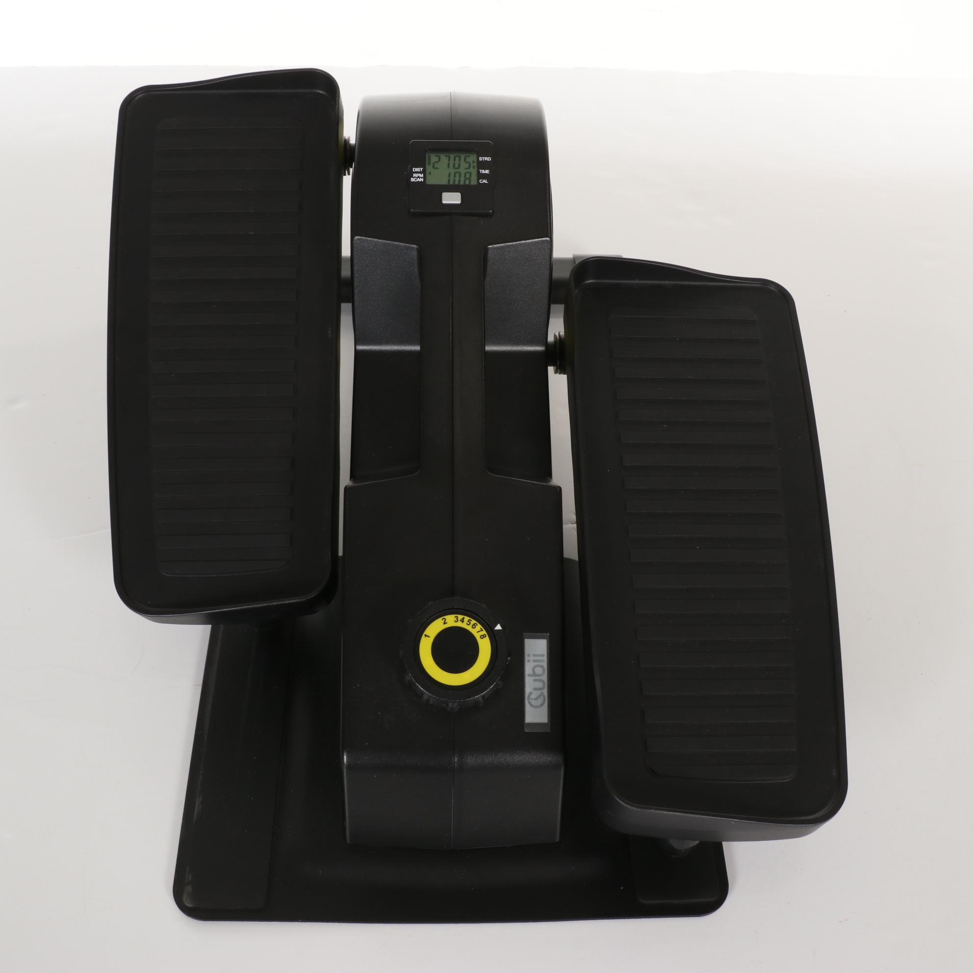 Qubii Compact Under Desk Elliptical and Breo Foot Massager