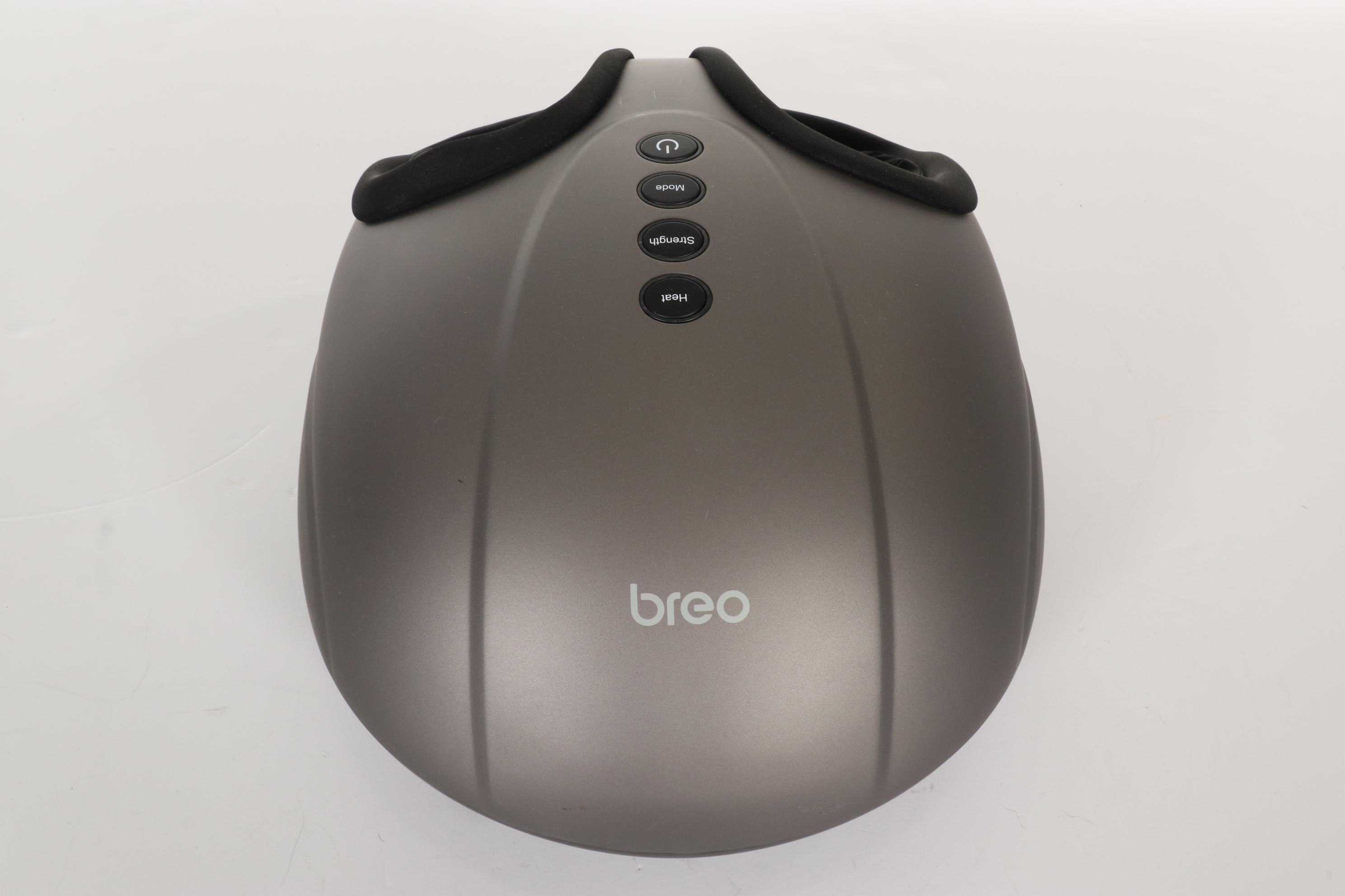 Qubii Compact Under Desk Elliptical and Breo Foot Massager