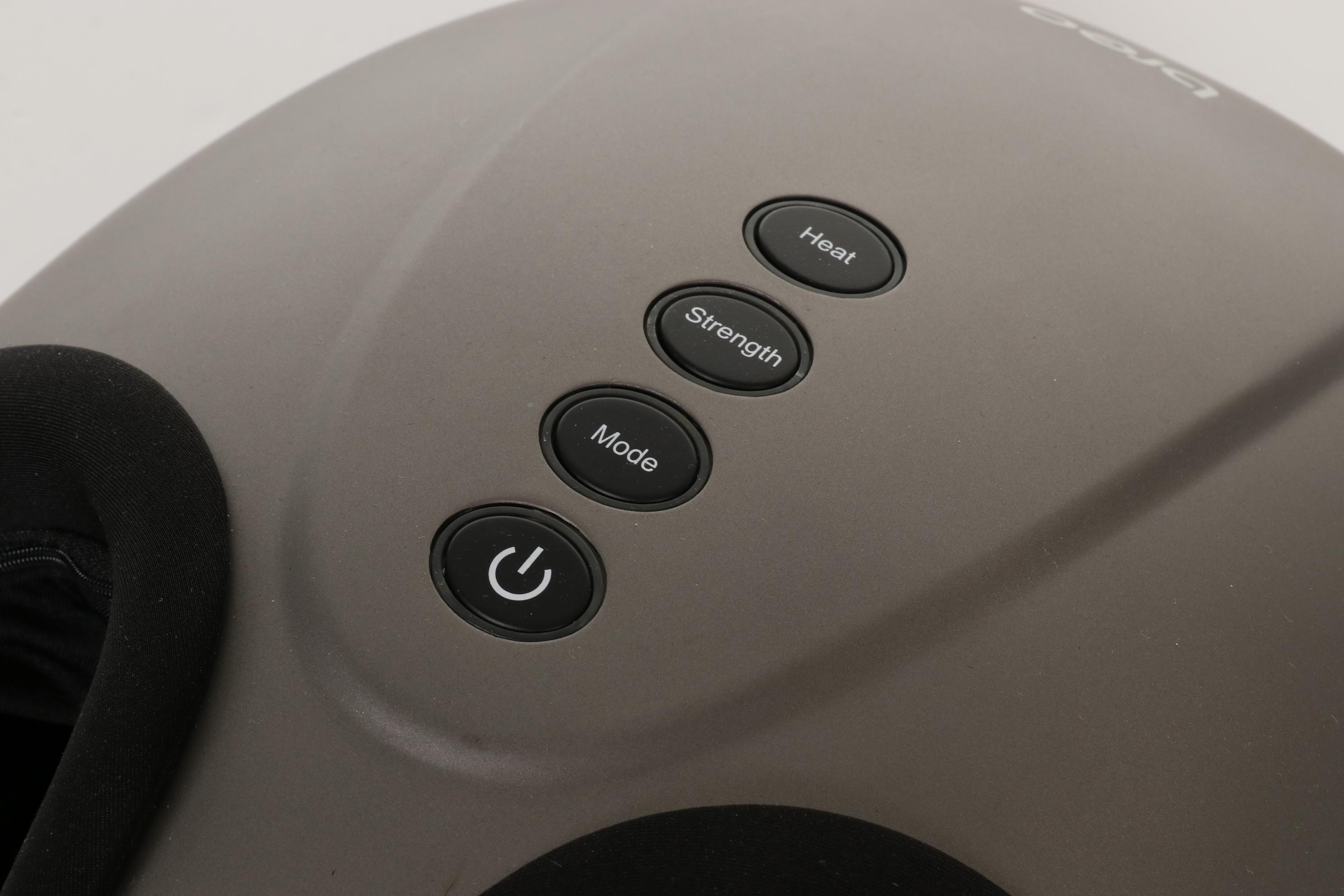 Qubii Compact Under Desk Elliptical and Breo Foot Massager