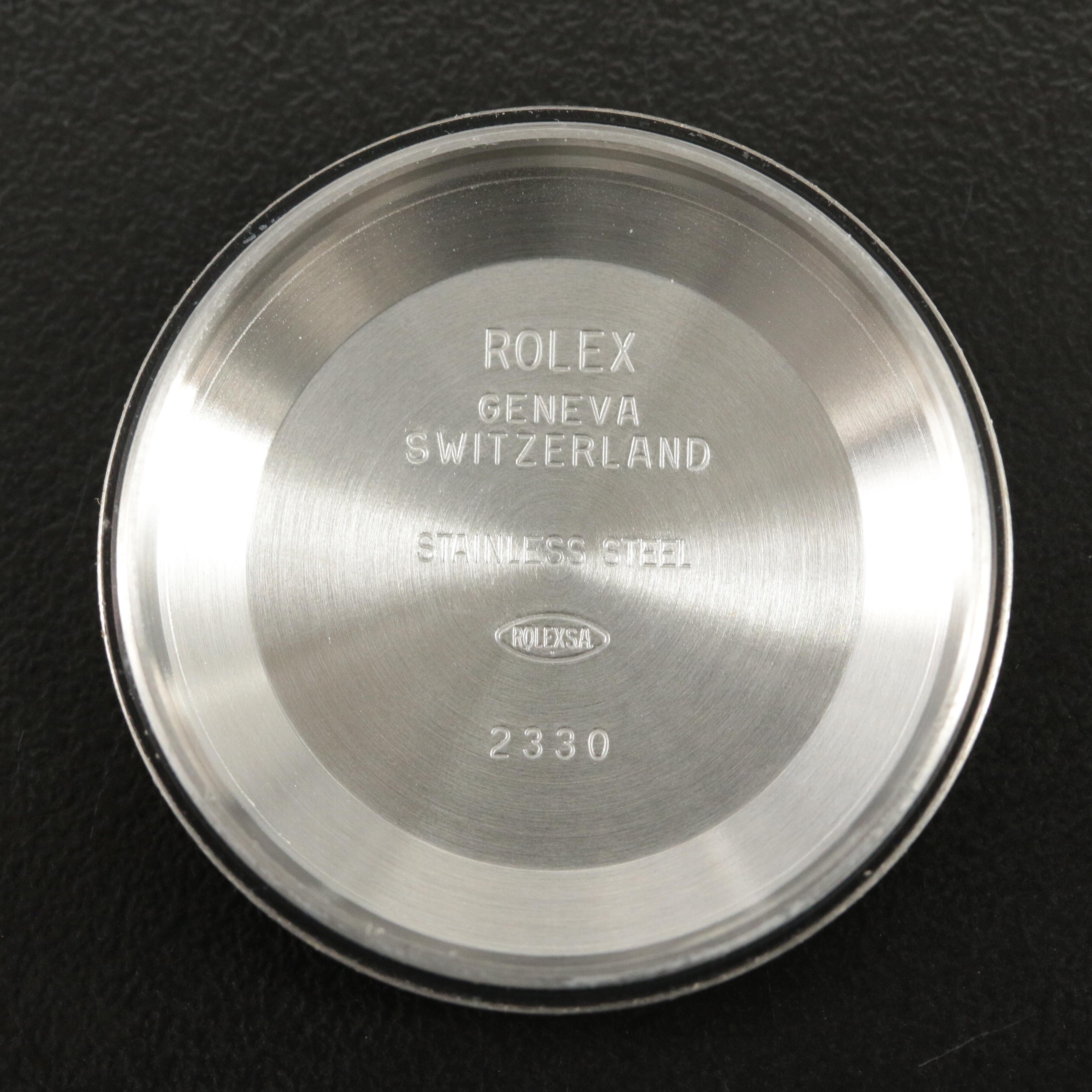 Rolex Oyster Perpetual Air-King Silver Dial, Arabic and Blue Markers Watch