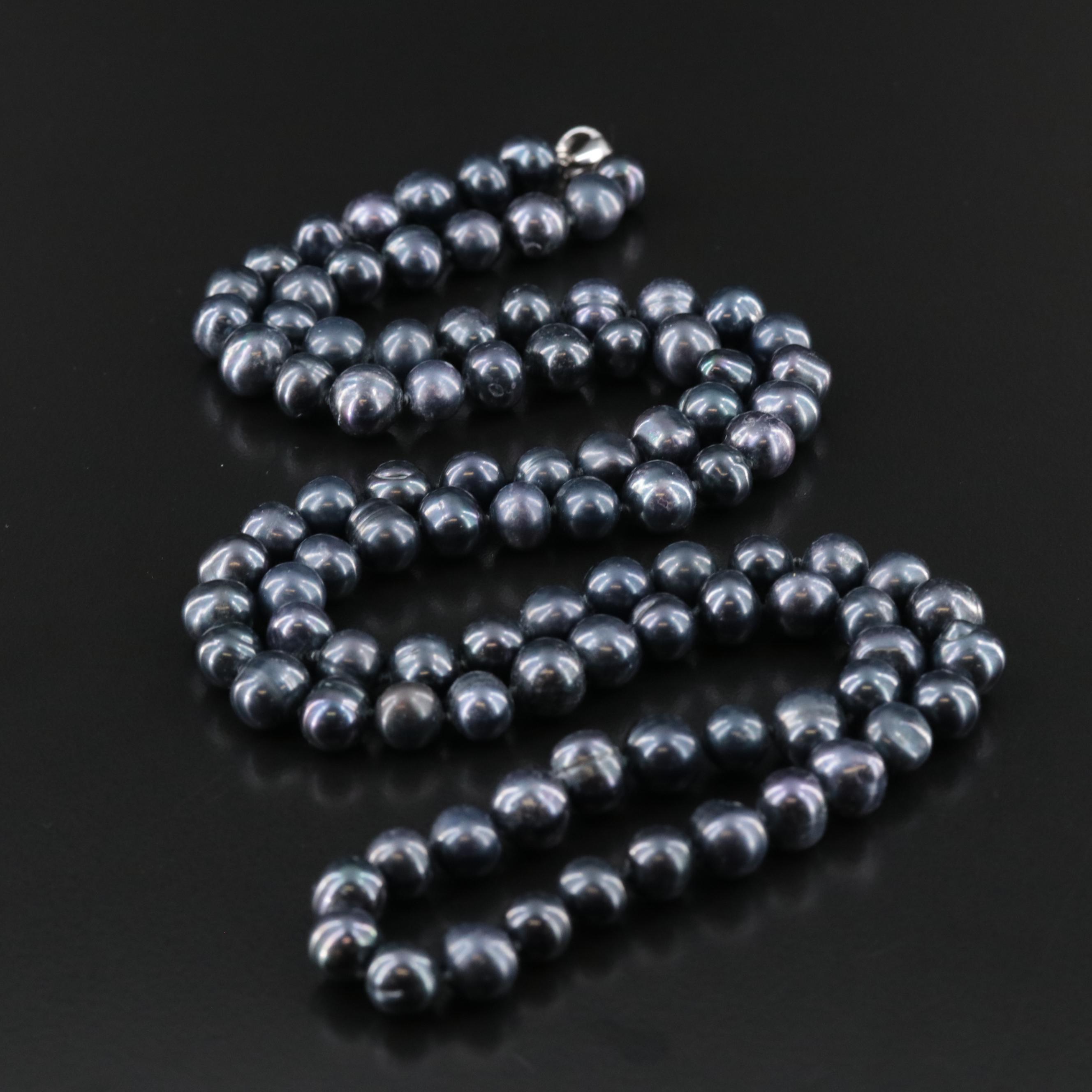 Opera Length Pearl Necklace