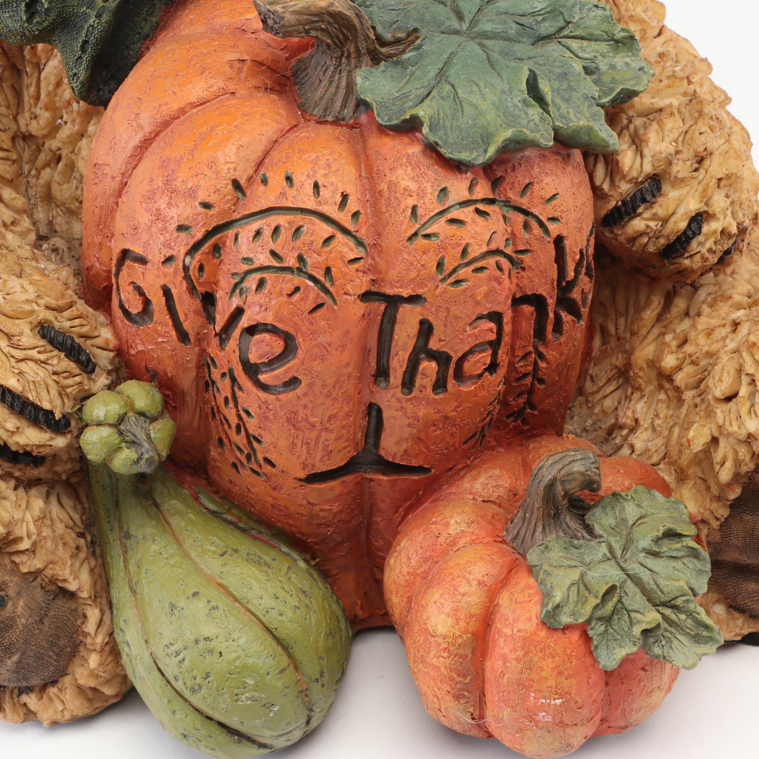 Boyds Bears "Malcolm" Resin Garden Statue