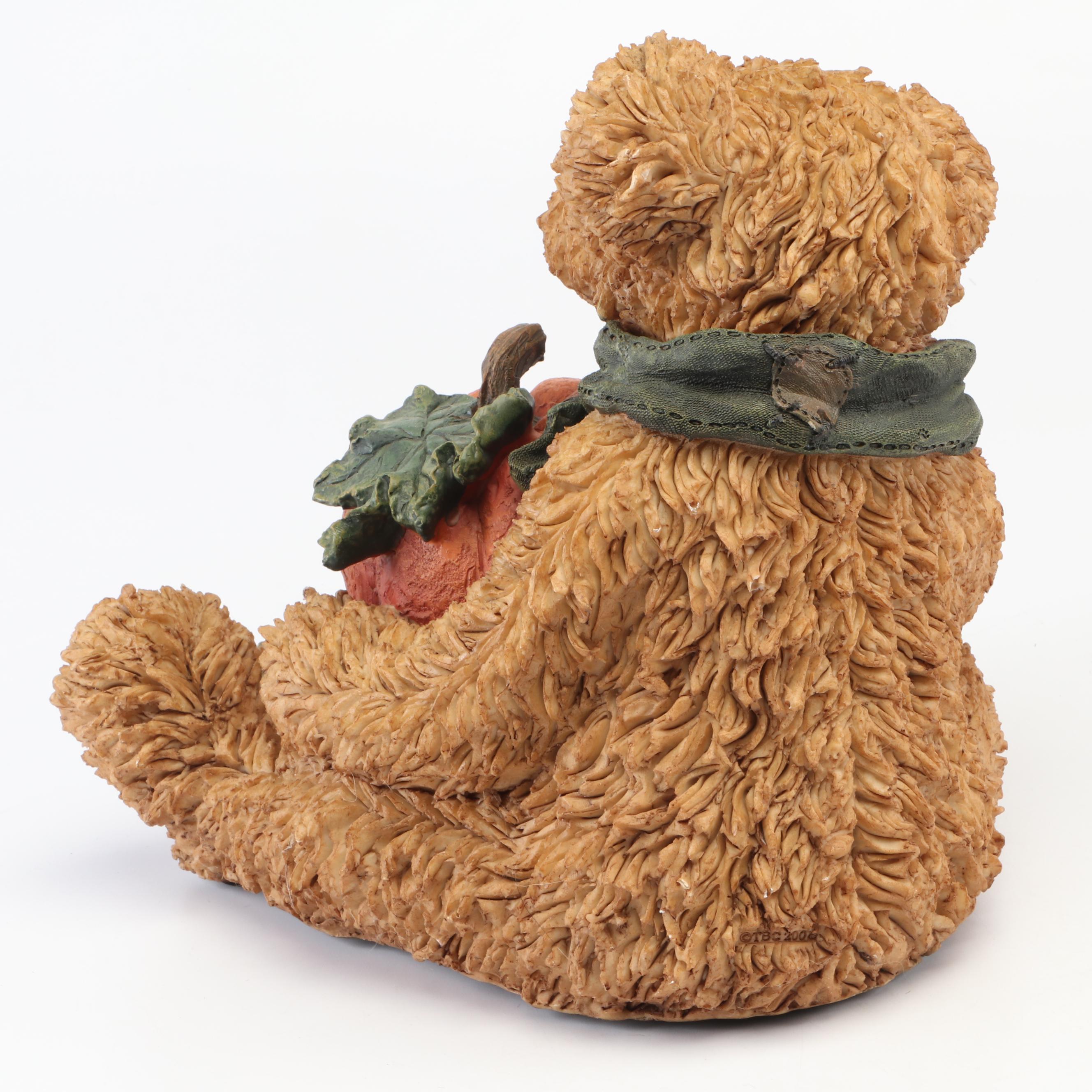 Boyds Bears "Malcolm" Resin Garden Statue