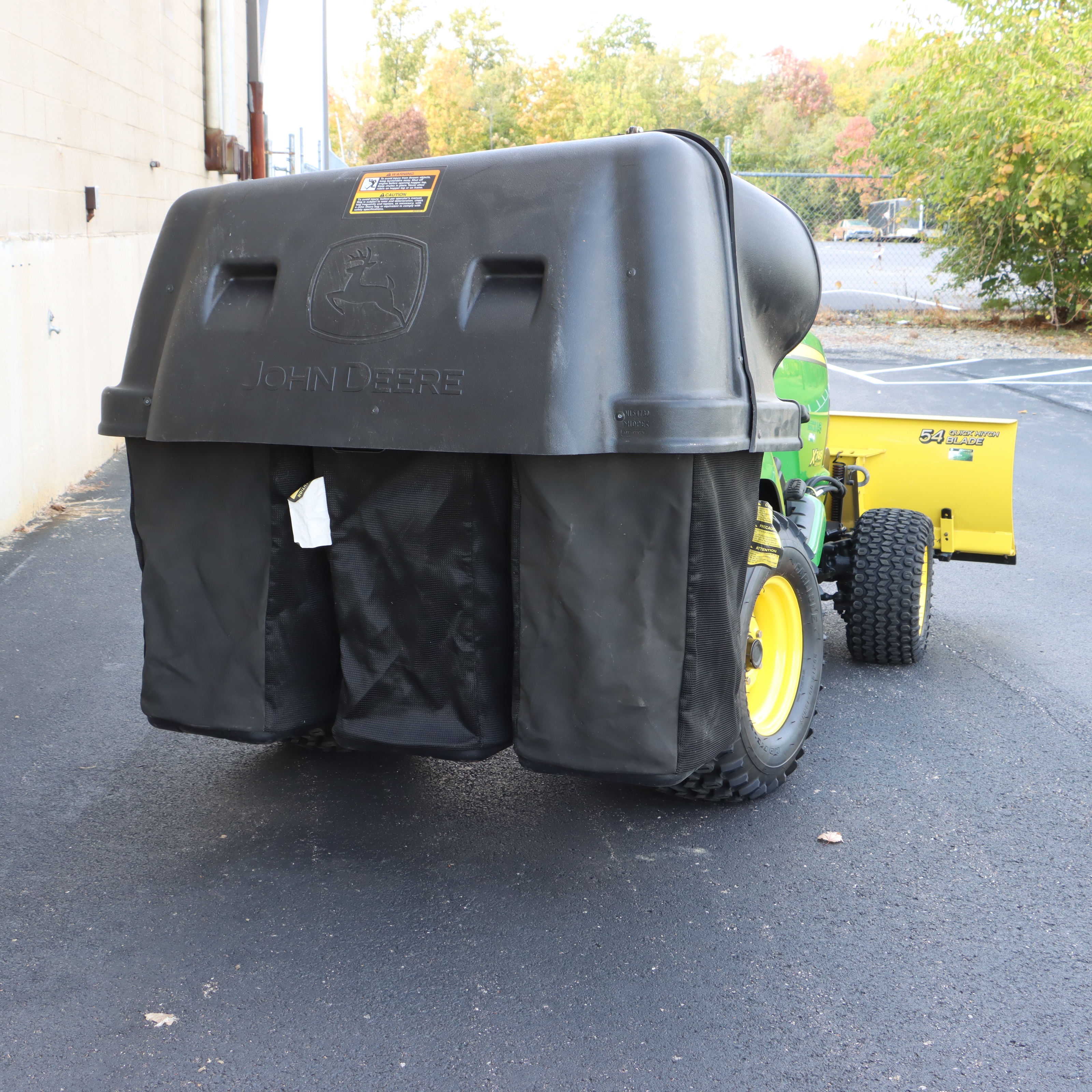 John Deere X749 Ultimate Tractor with Accessories