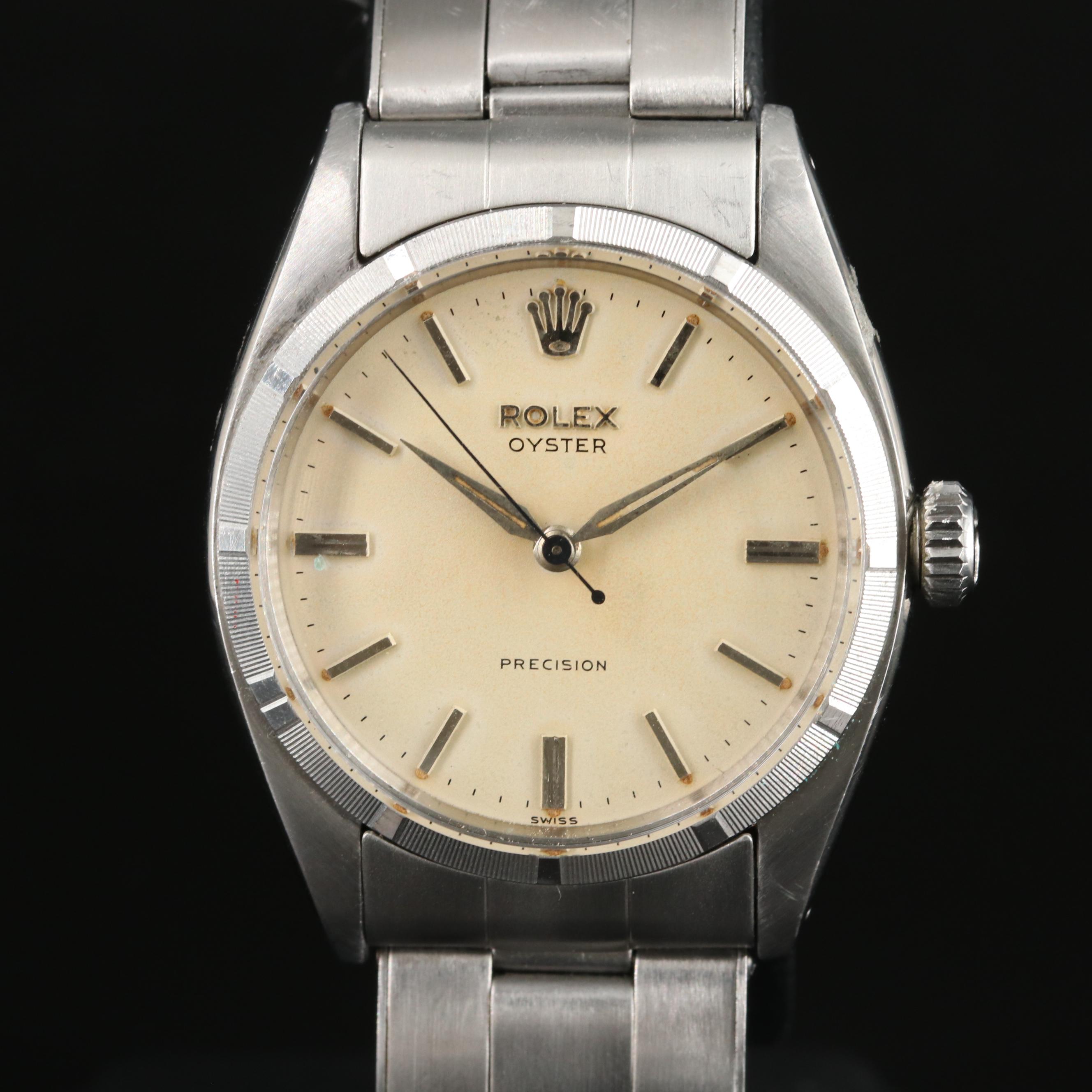 1956 Rolex Oyster Precision Manual-Wind Watch