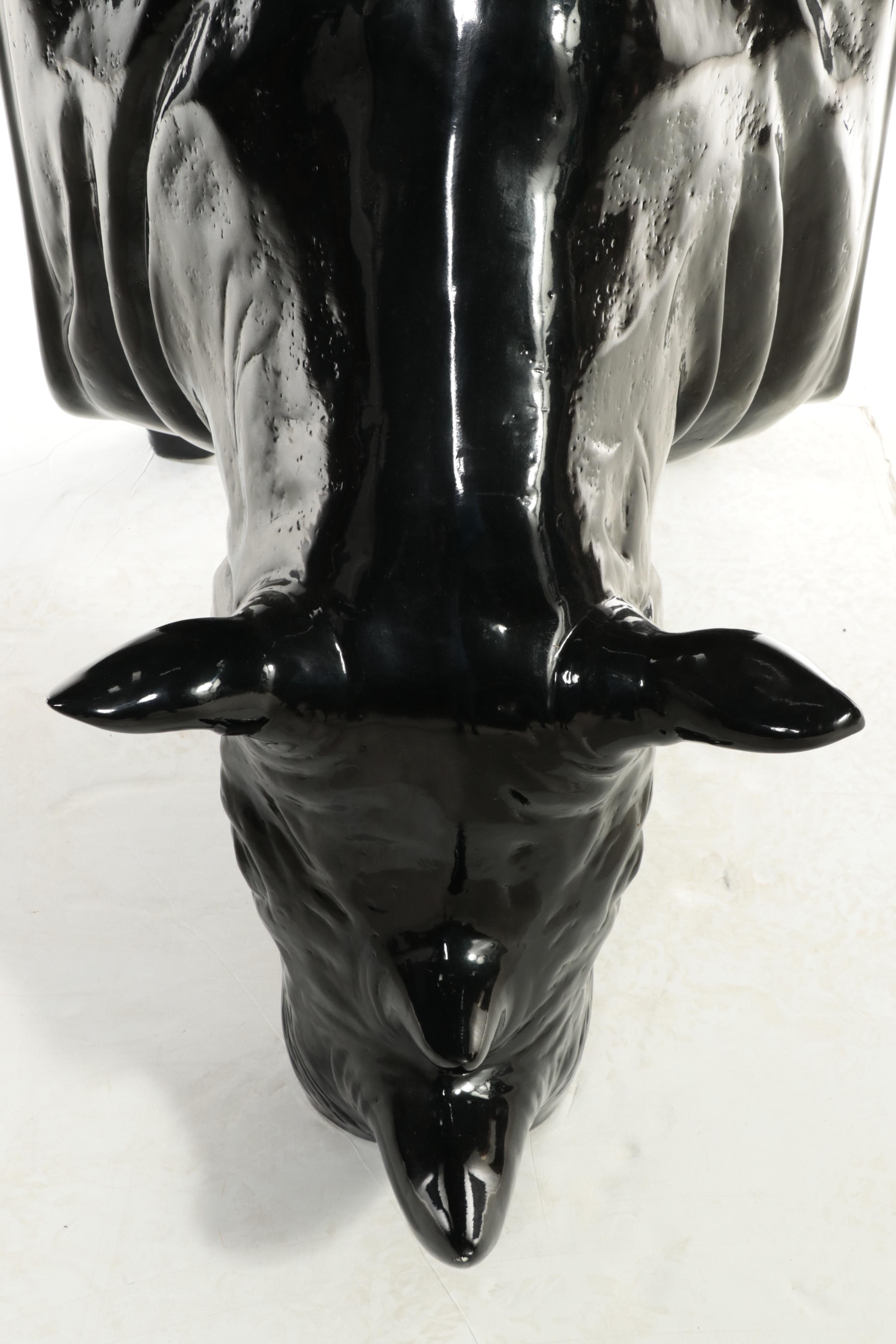 Neuu Design Emporium Rhino Chair after Maximo Riera with Tufted Leather