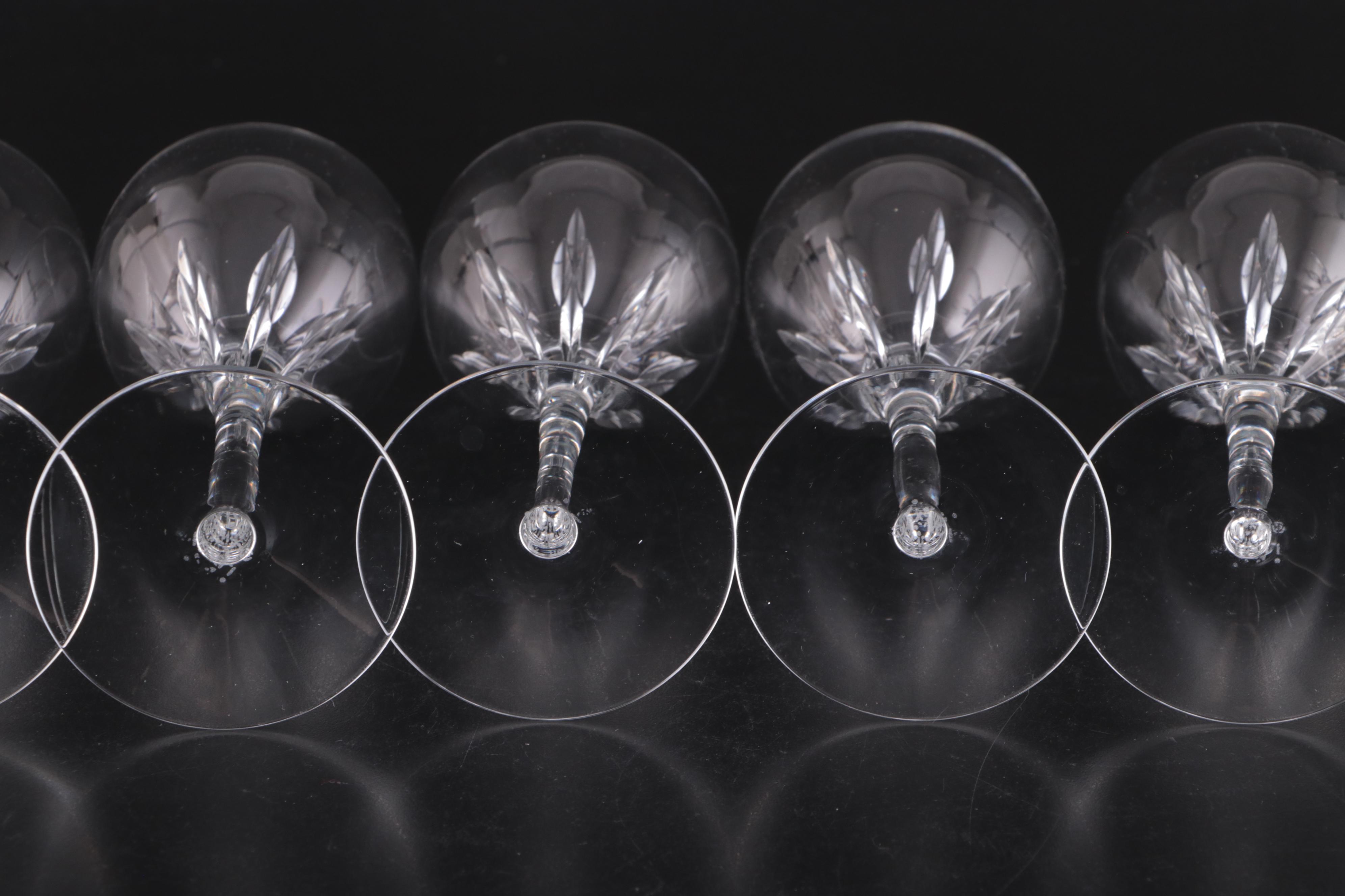 Lenox Crystal "Firelight" Wine Glasses, 1987-2010