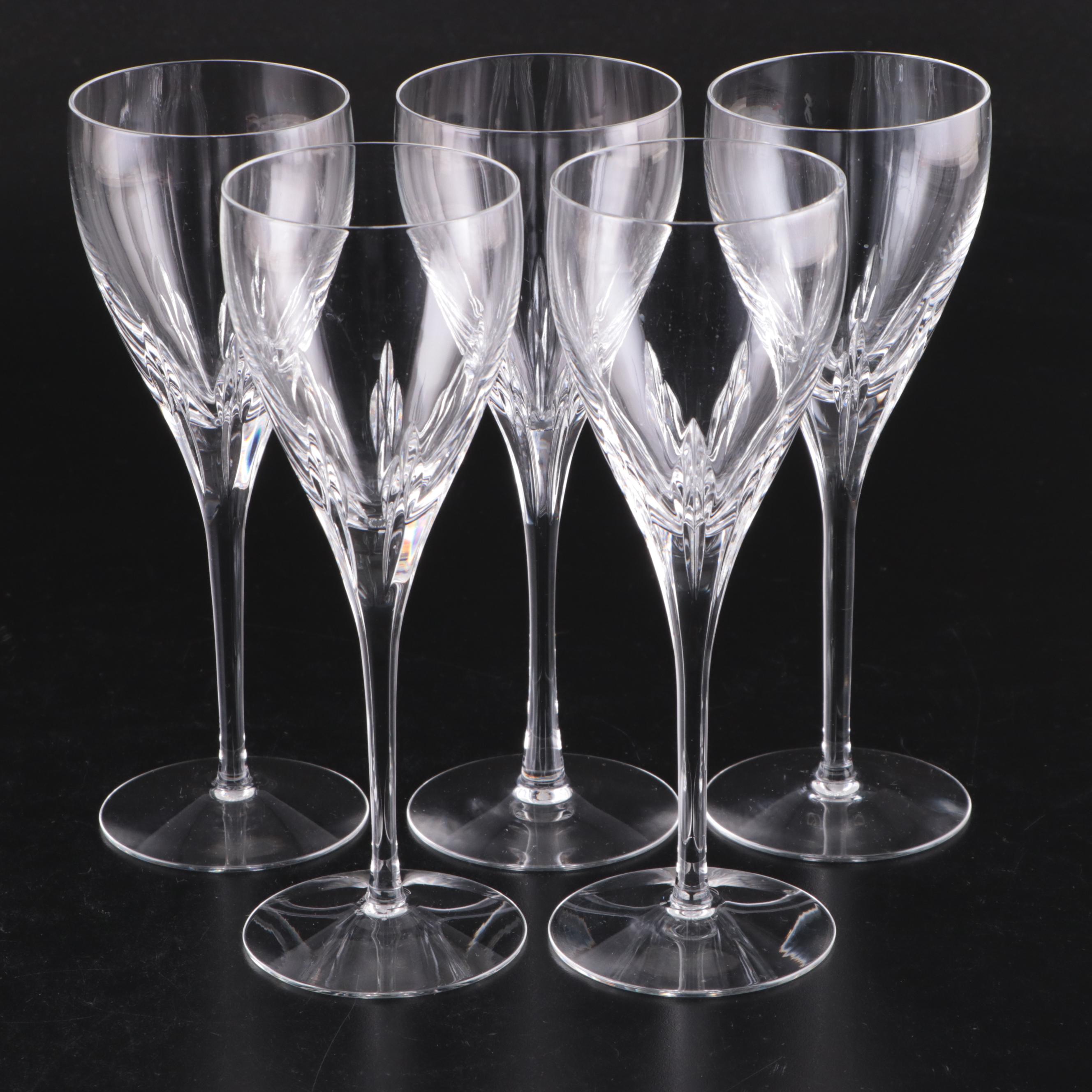 Lenox Crystal "Firelight" Wine Glasses, 1987-2010