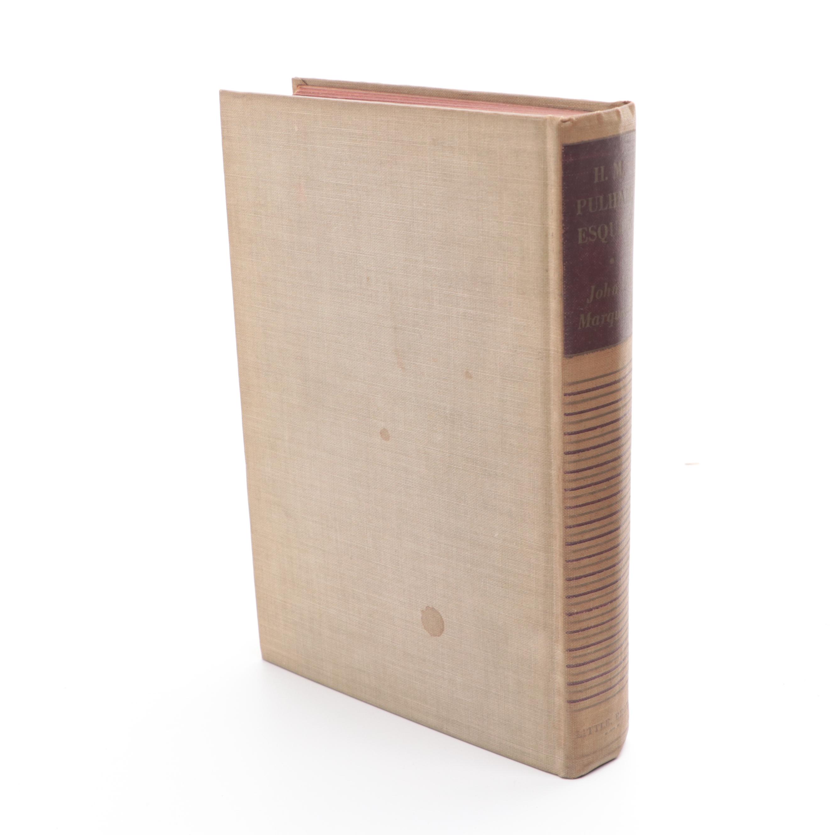 First Trade Edition "H. M. Pulham, Esquire" with More Fiction and Nonfiction