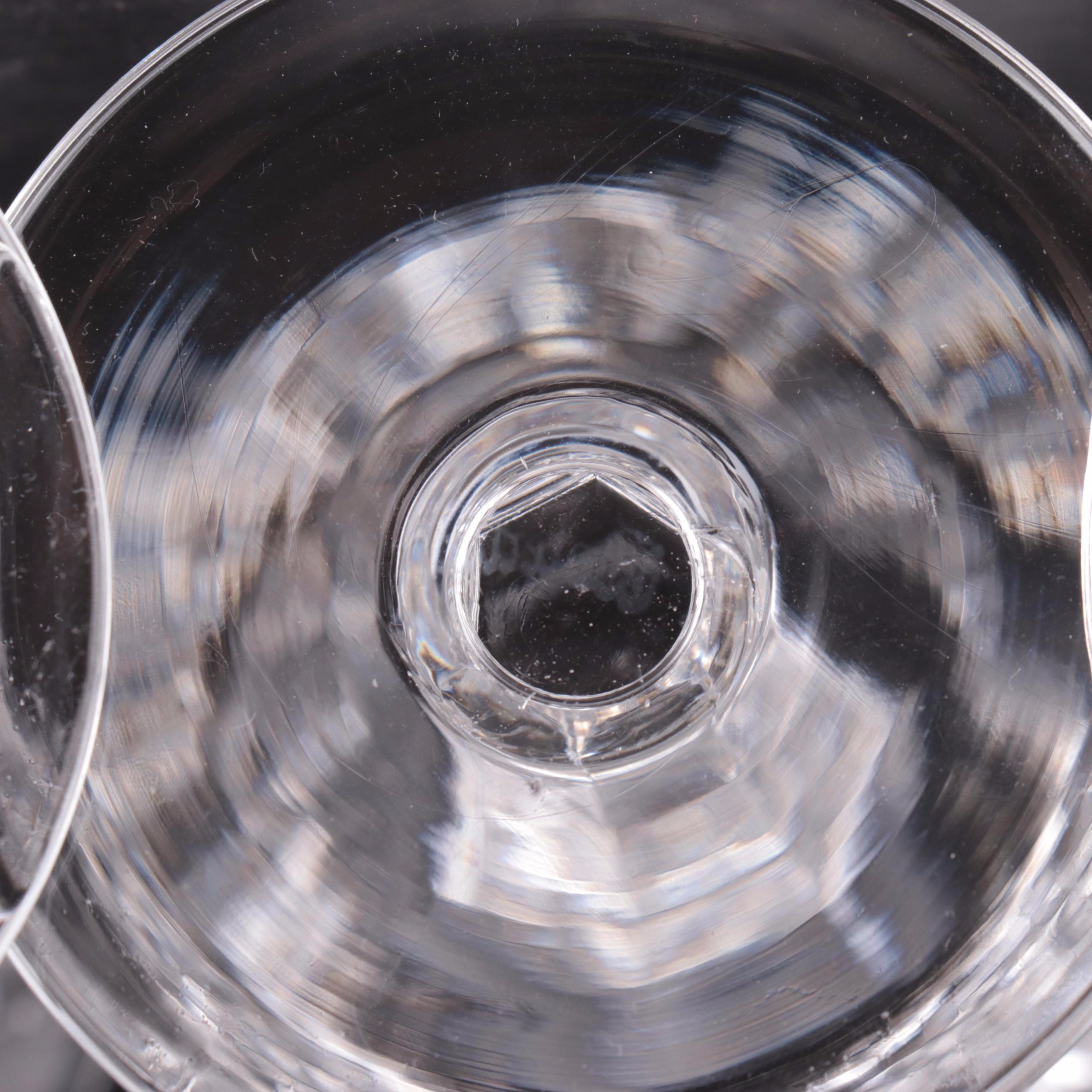 Waterford Crystal "Ashling" Coupes and "Alana"  Wine Glasses