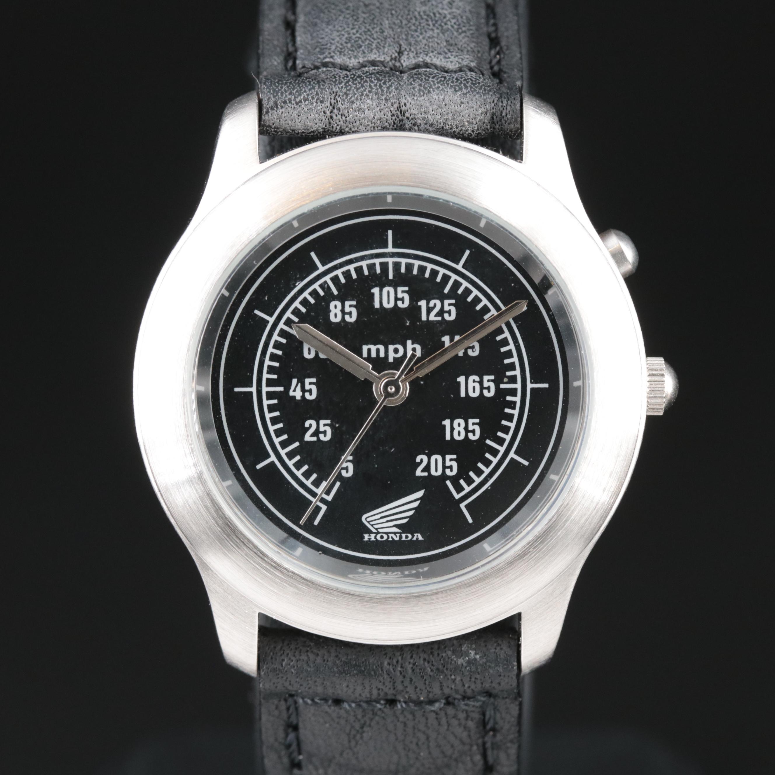 American Honda Quartz Watch in "Oil Can" Packaging