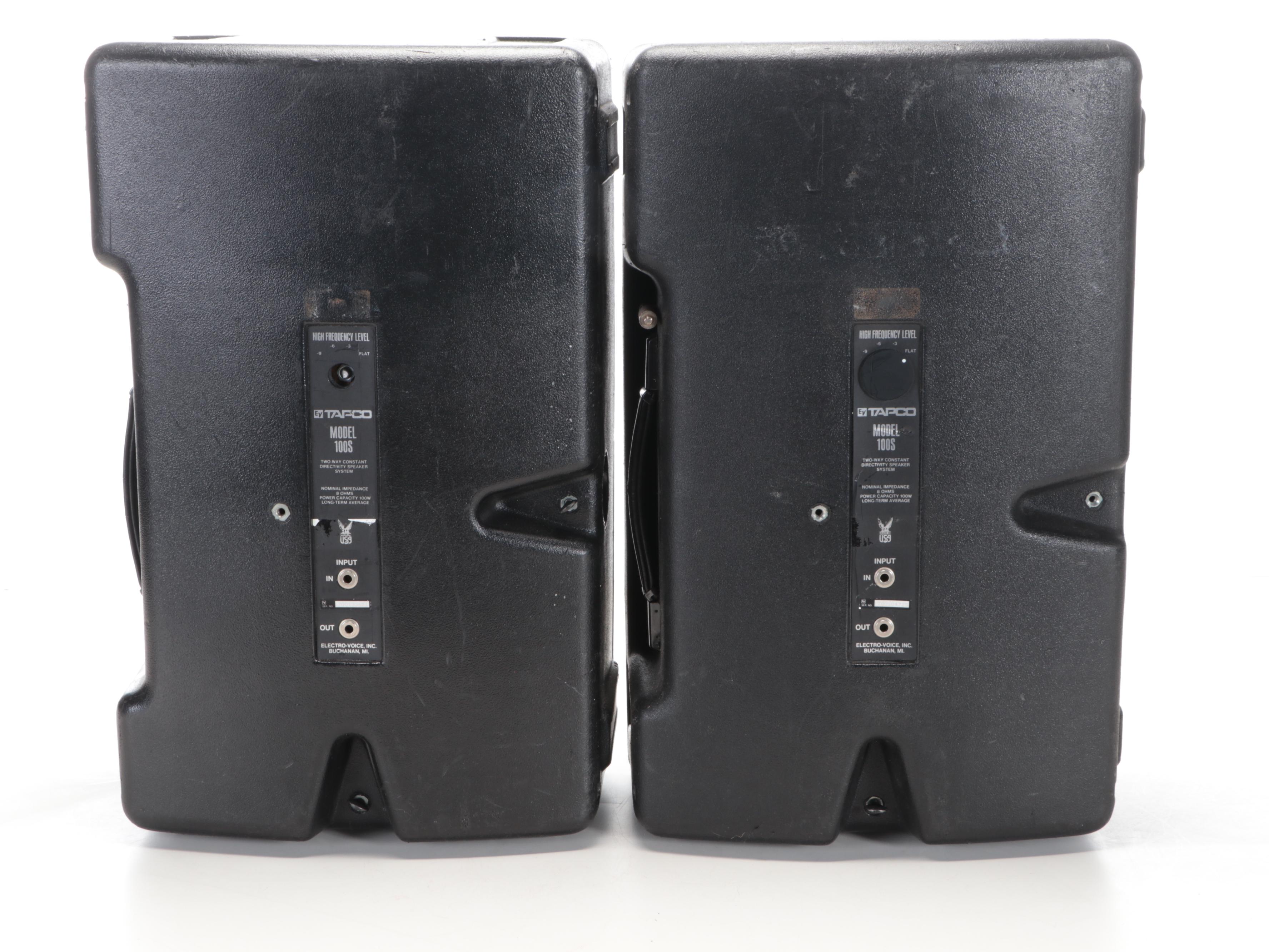 EV Tapco Model 100S Loudspeakers