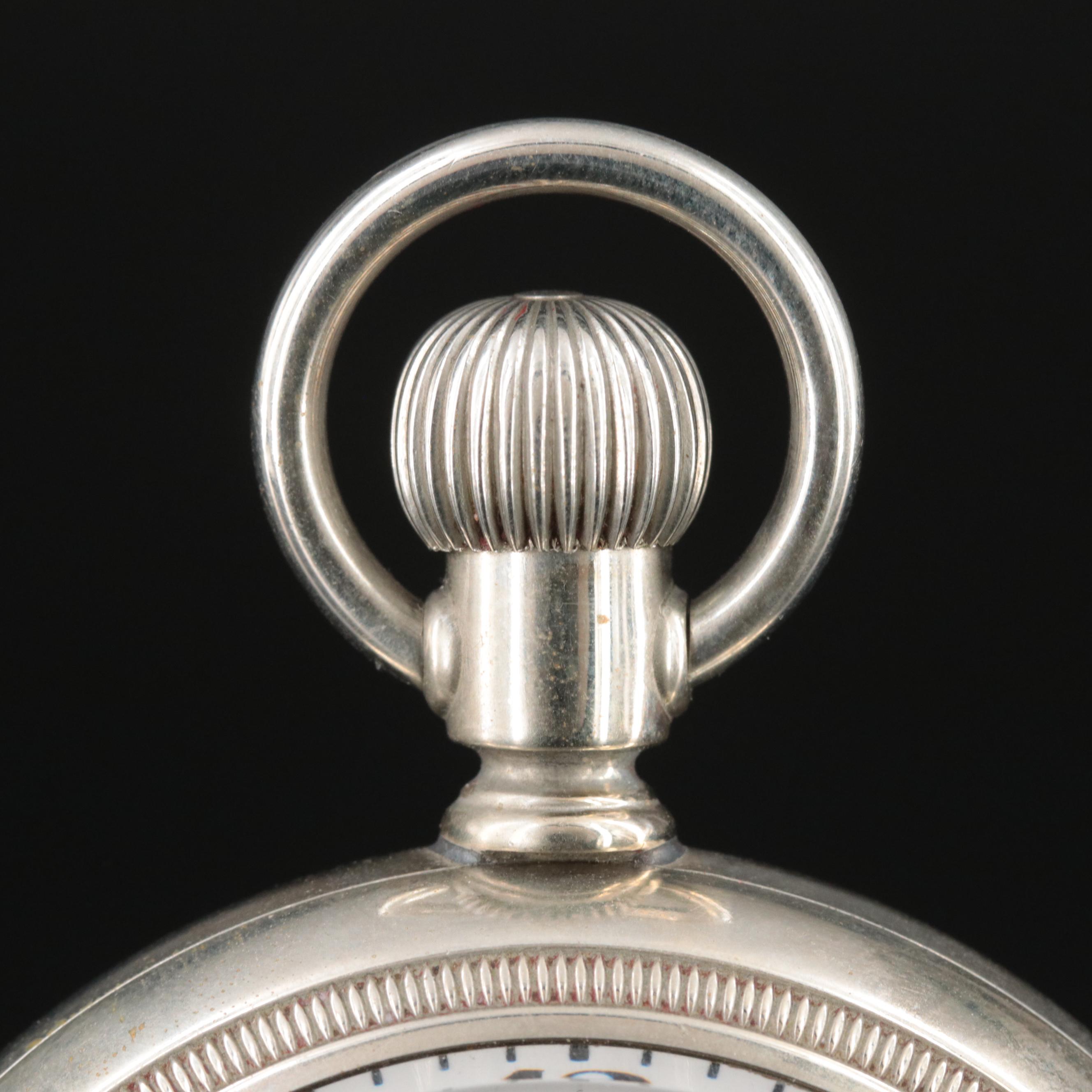 1918 Elgin Open Face Pocket Watch