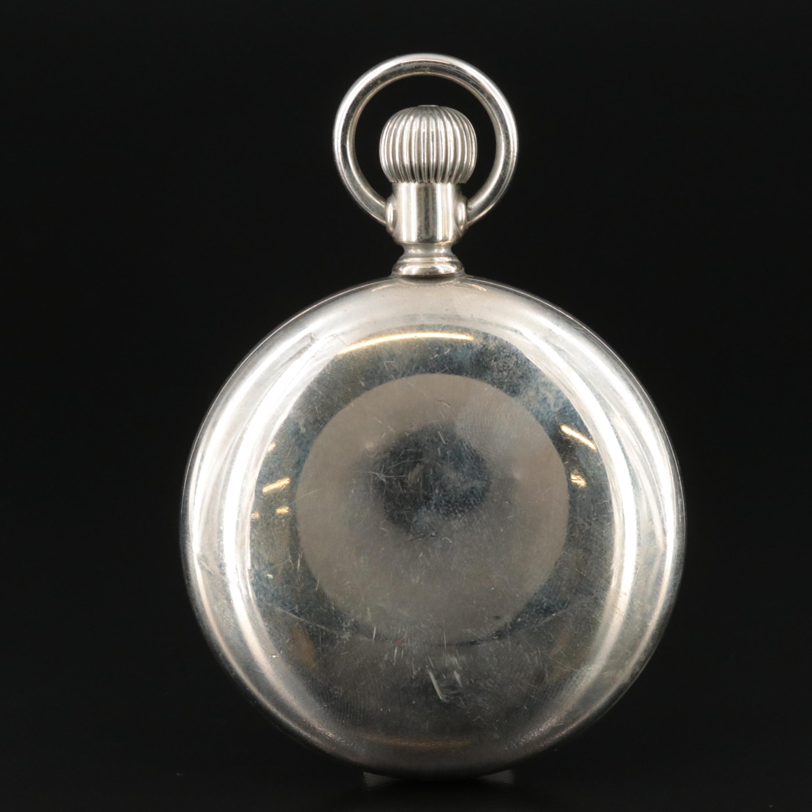 1918 Elgin Open Face Pocket Watch