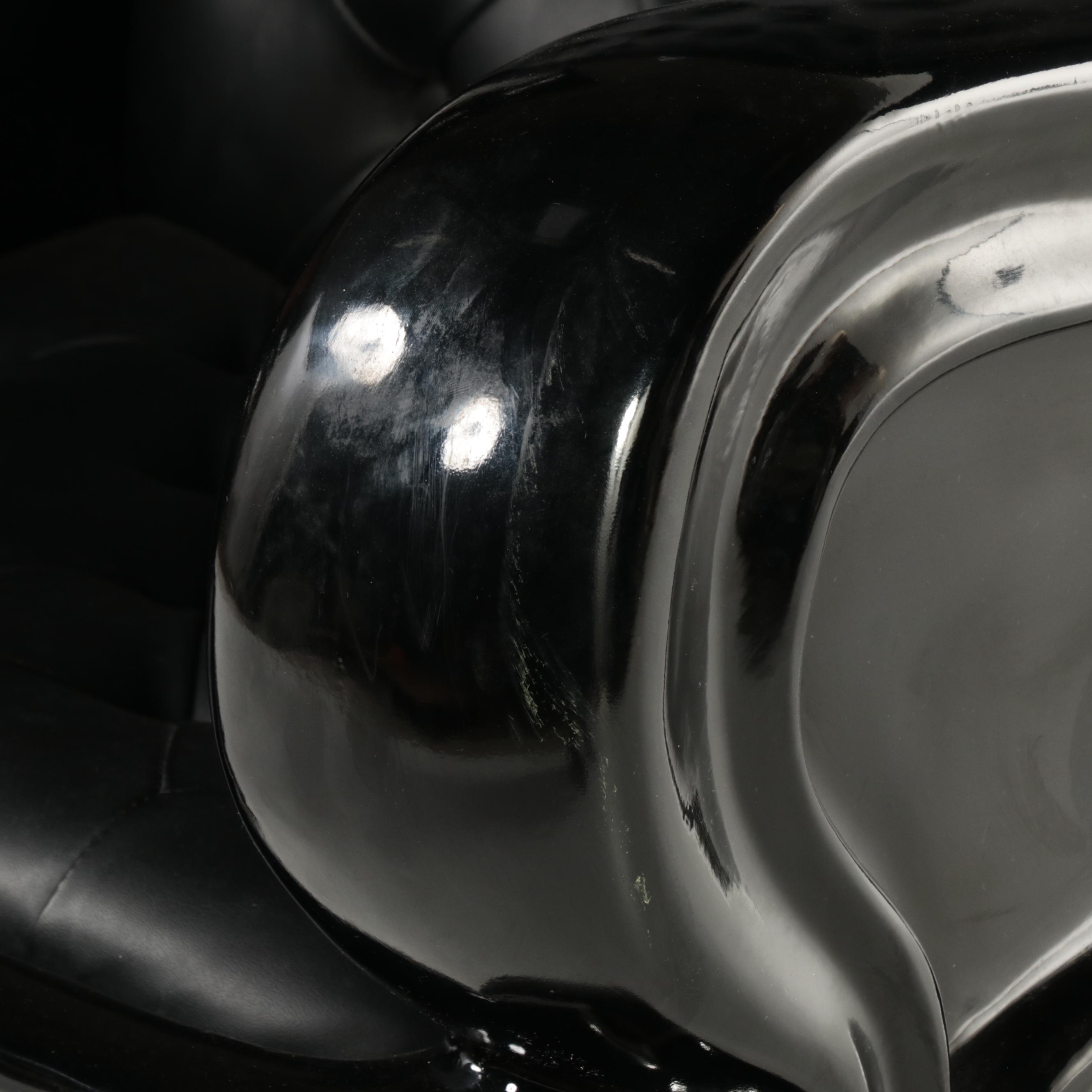 Neuu Design Emporium Rhino Chair after Maximo Riera with Tufted Leather