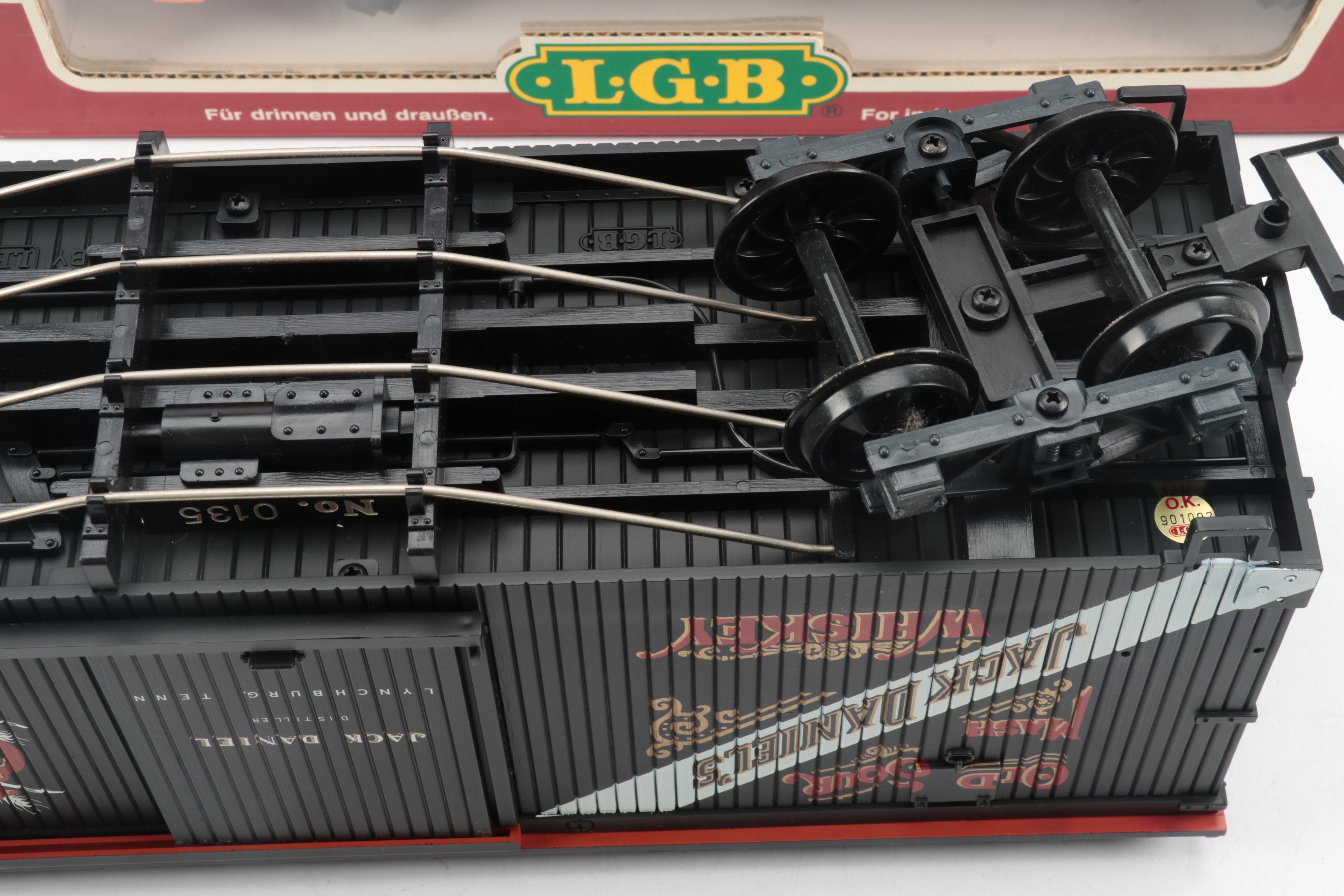 Lehmann Sitting Bull, Jack Daniels and Other G Gauge Freight Train Cars