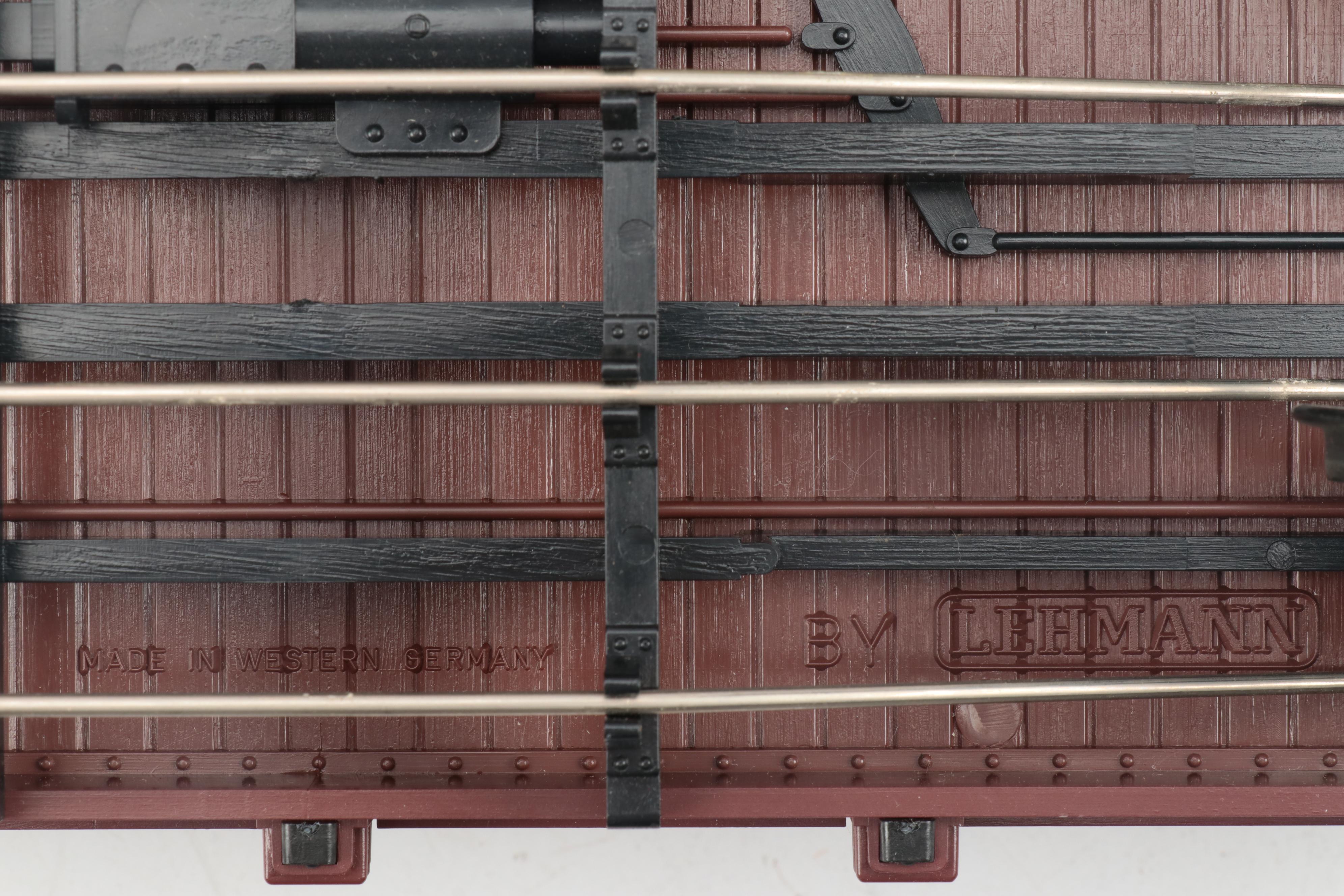 Lehmann Sitting Bull, Jack Daniels and Other G Gauge Freight Train Cars