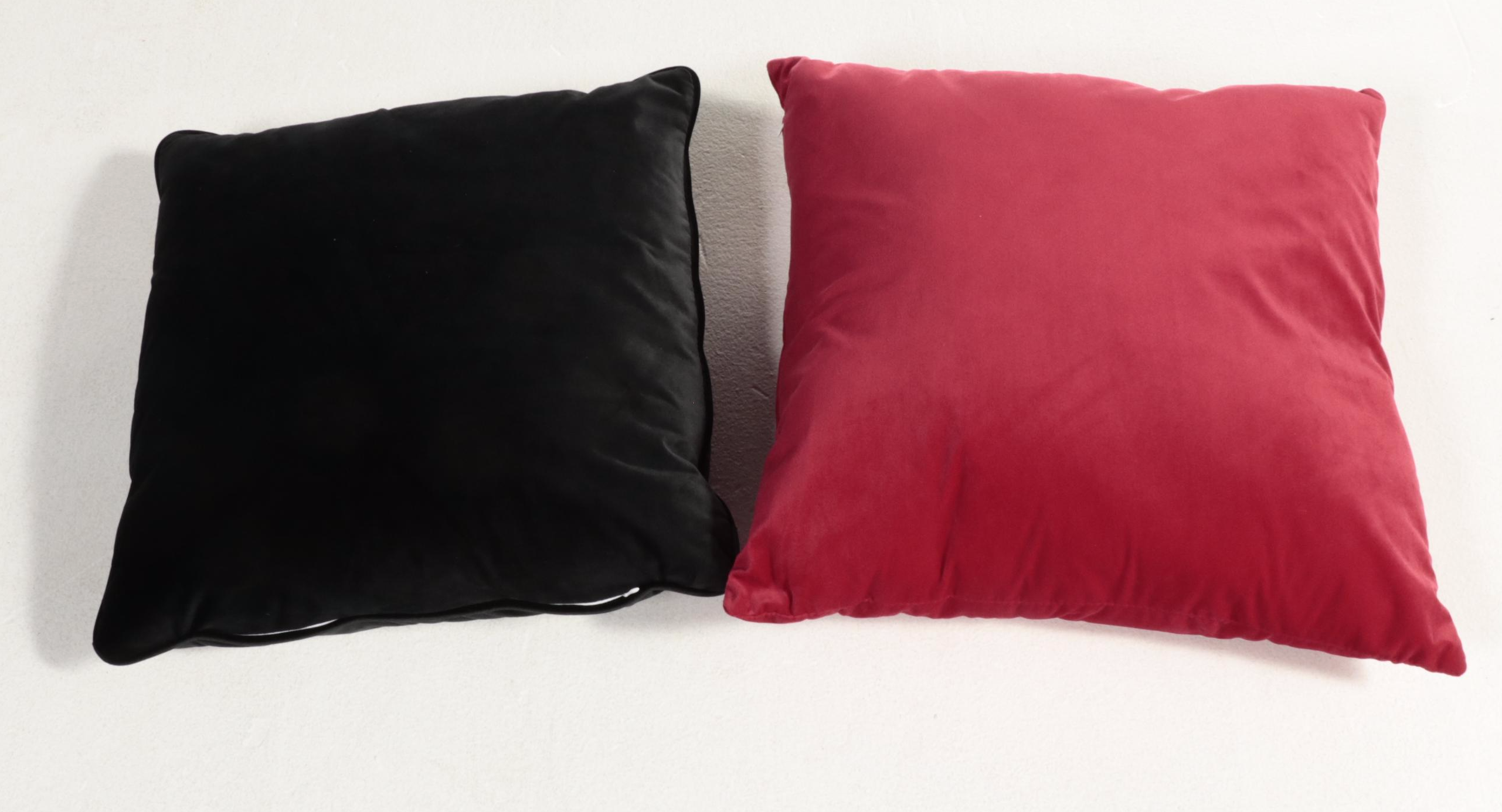 Pair of Neuu Design Studio Brass and Velvet Accent Chairs