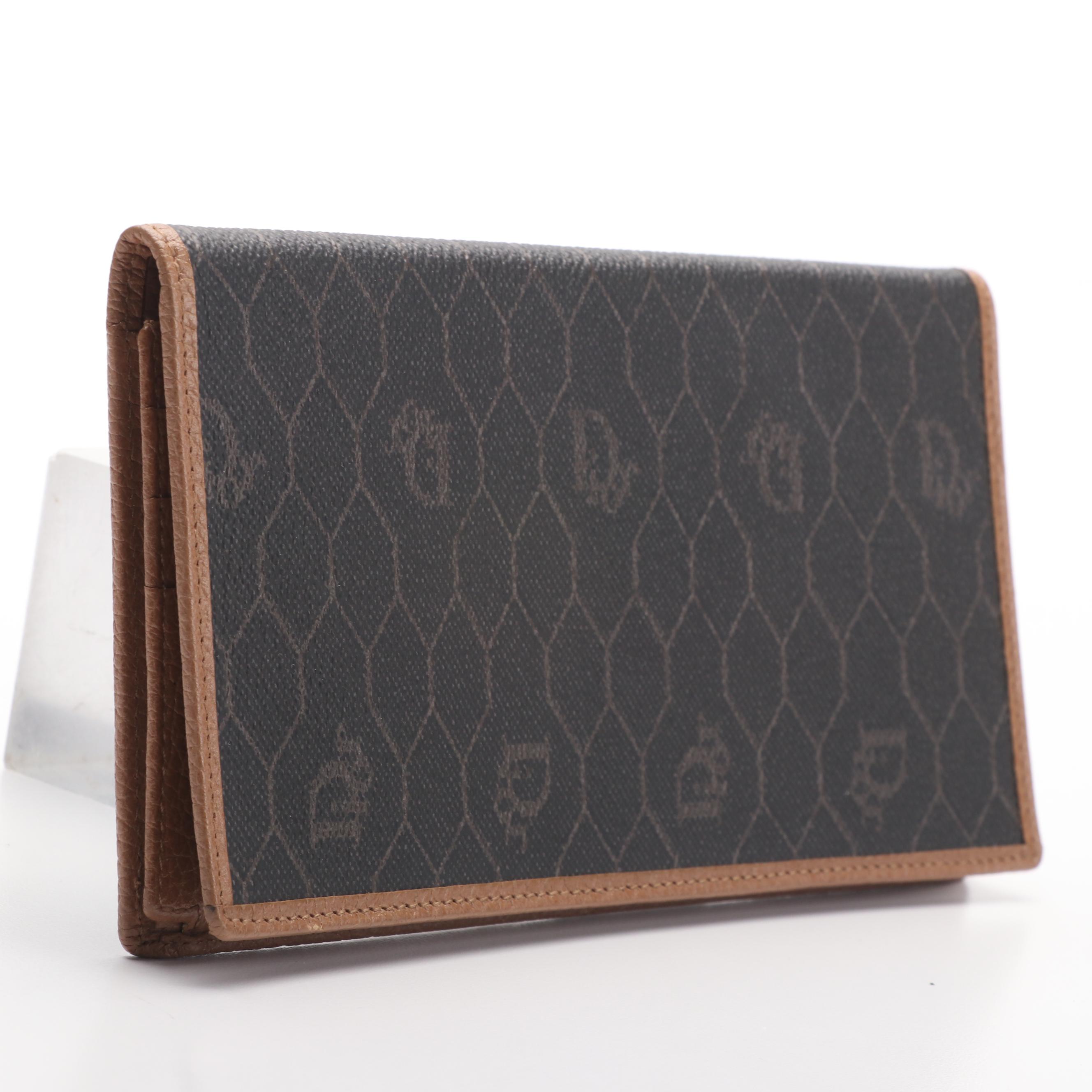 Christian Dior Leather Bifold Wallet