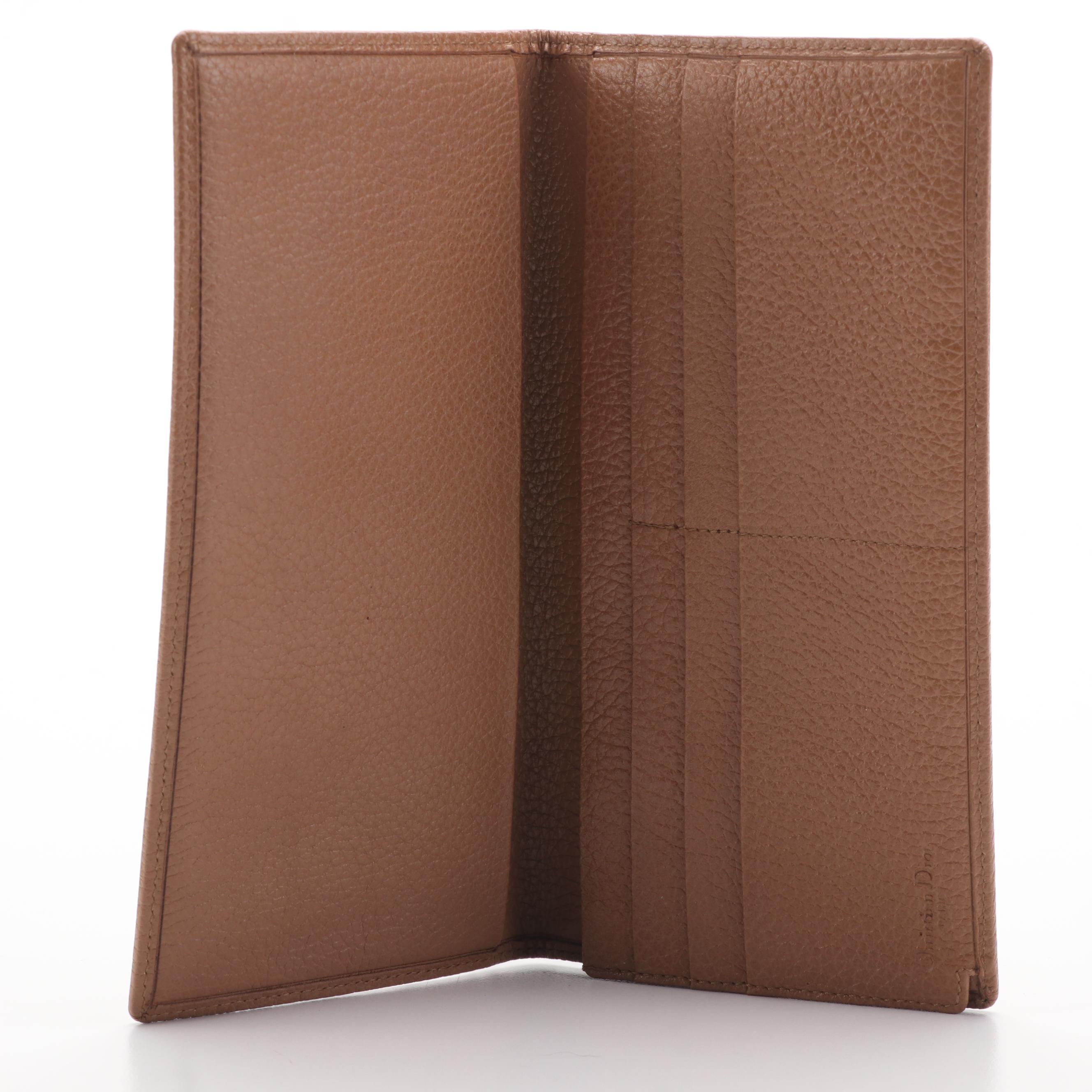 Christian Dior Leather Bifold Wallet