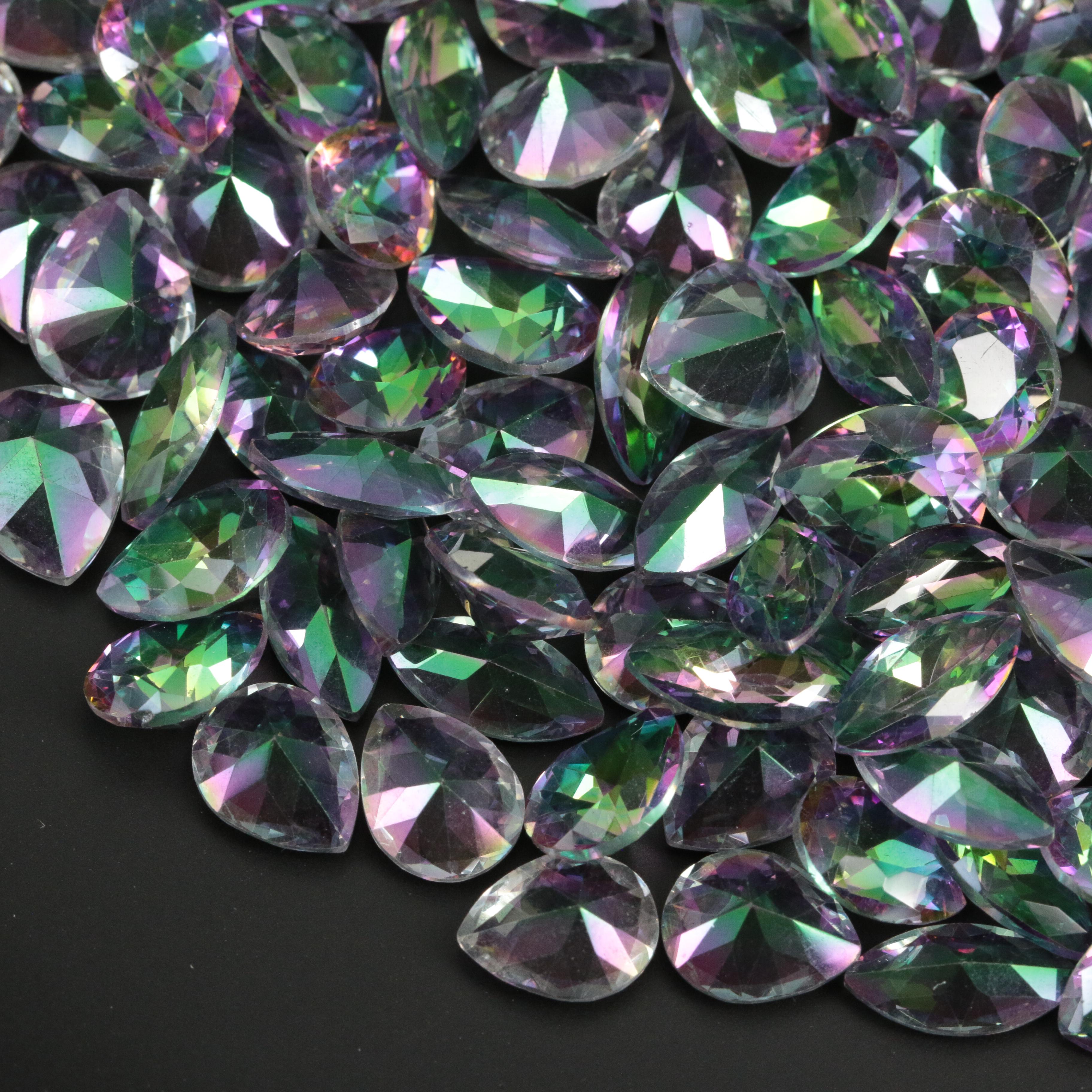 Loose Surface Coated Glass