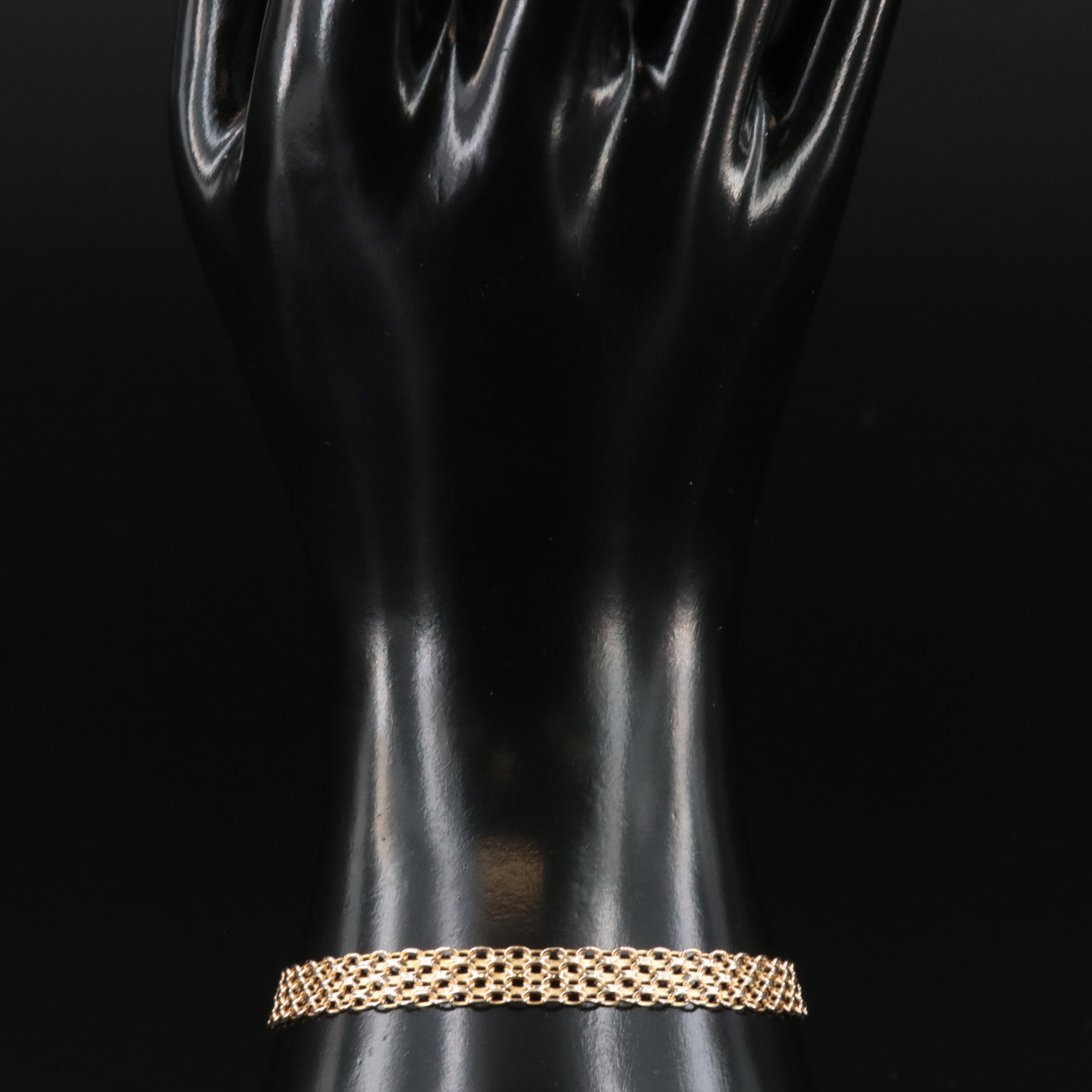 14K Bismark Chain Bracelet