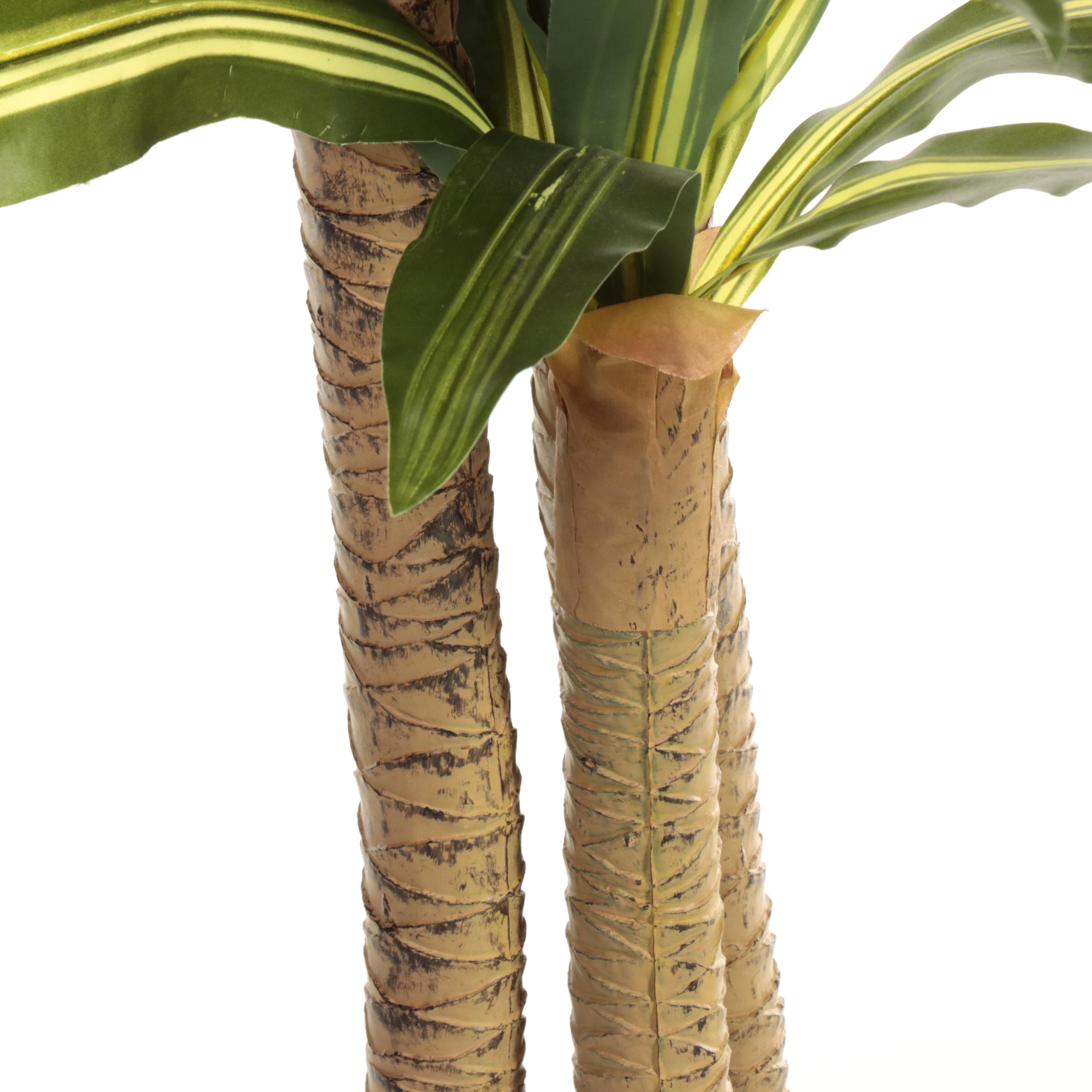 Artificial Corn Plants in Ceramic Planters
