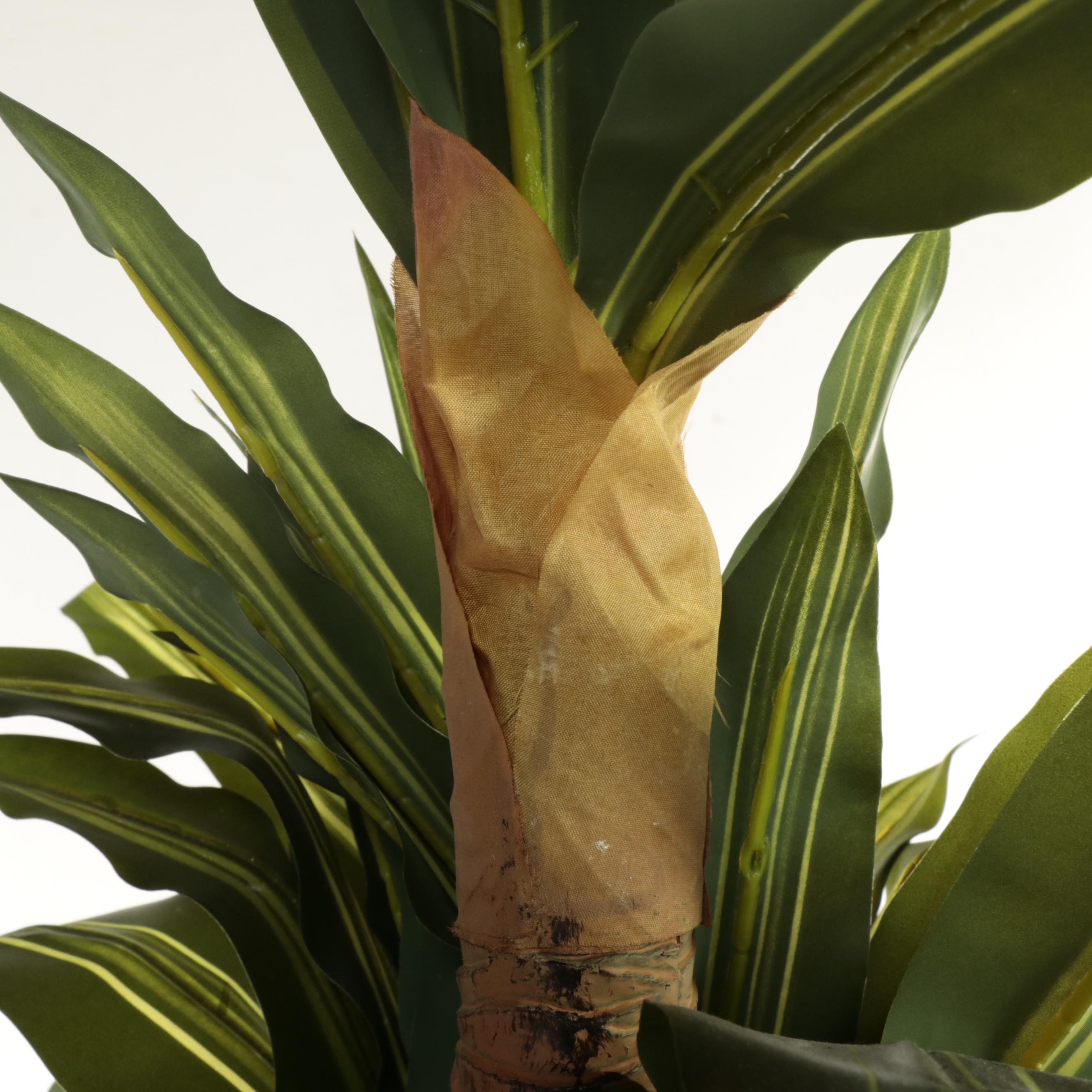 Artificial Corn Plants in Ceramic Planters