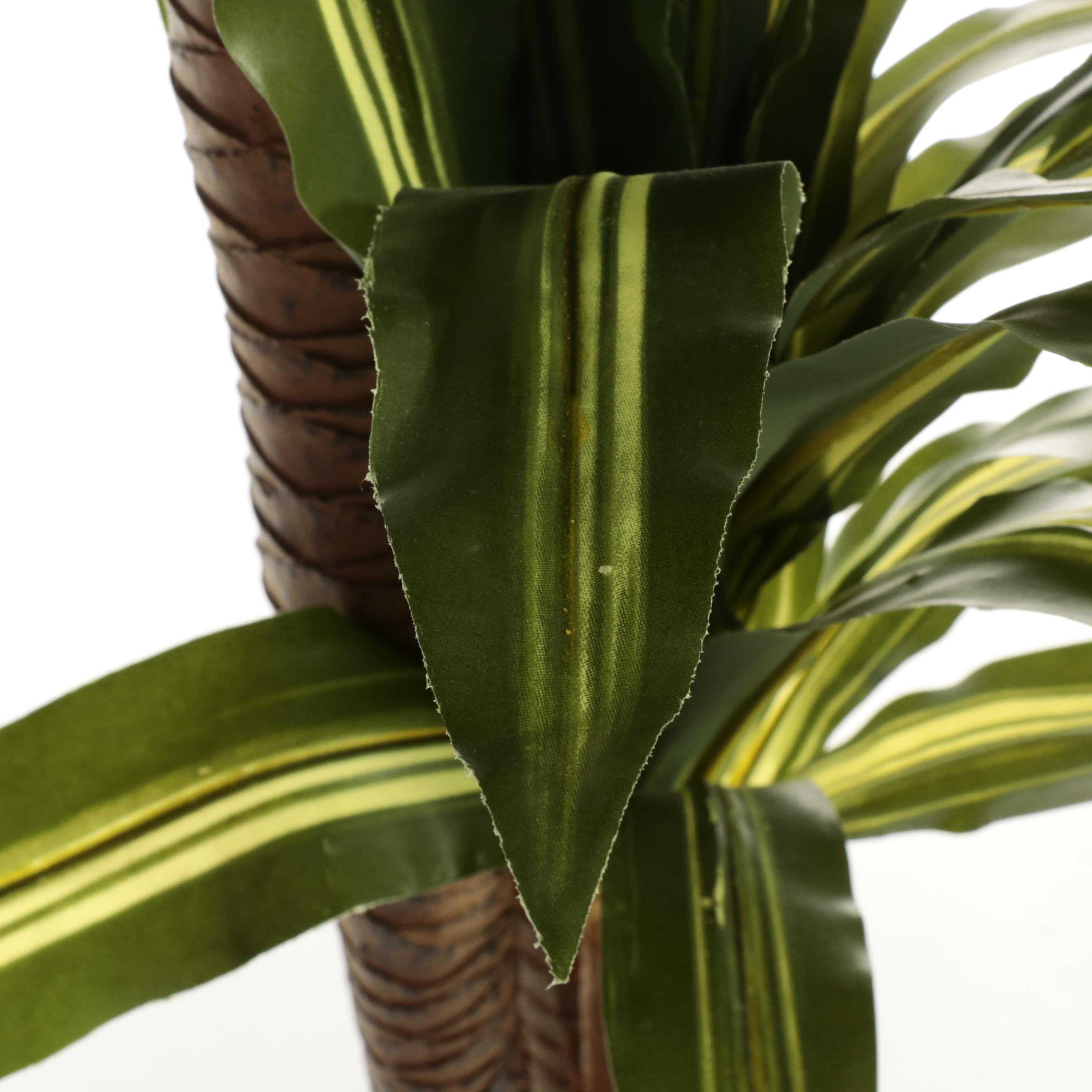 Artificial Corn Plants in Ceramic Planters