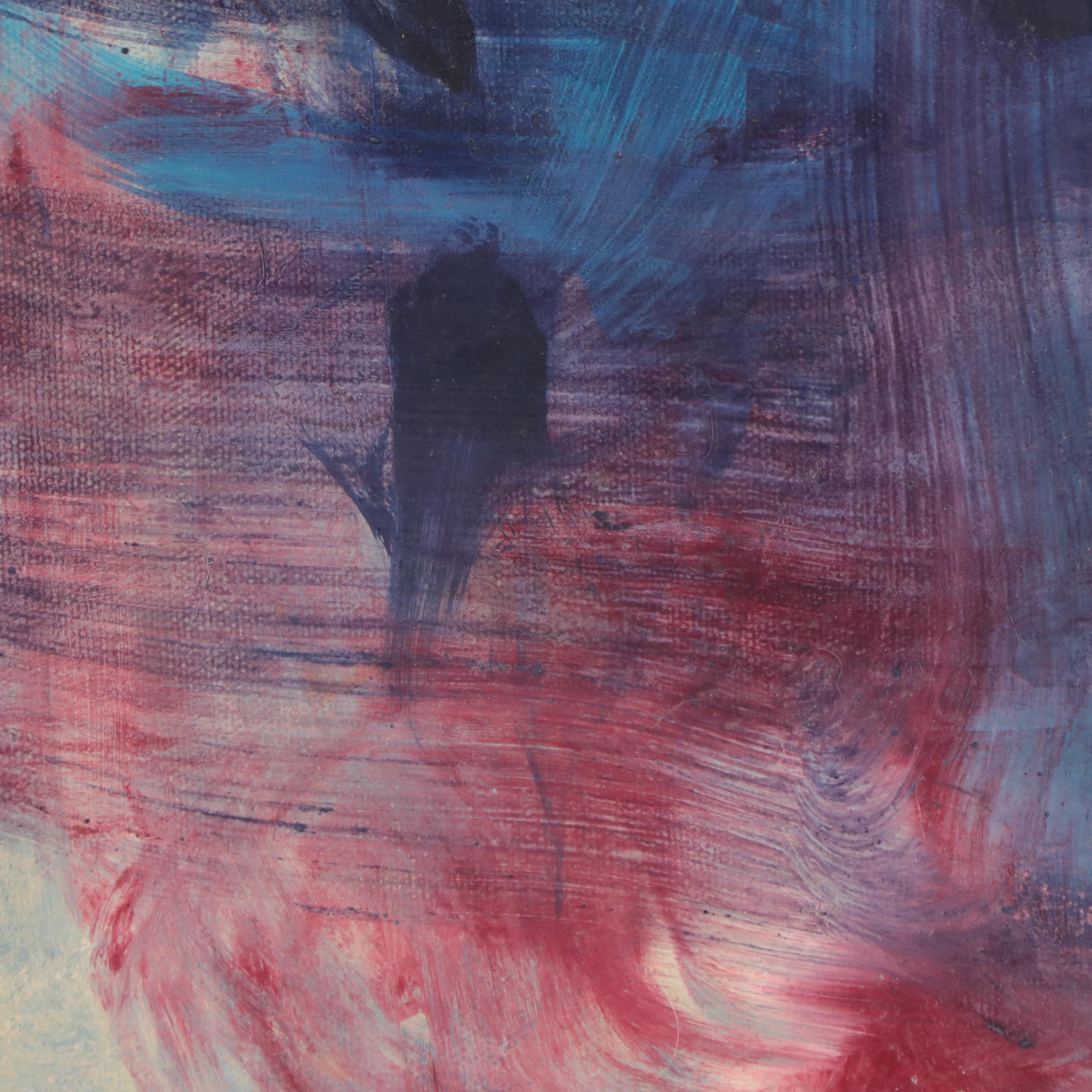 Richard Snyder Abstract Expressionistic Oil Painting