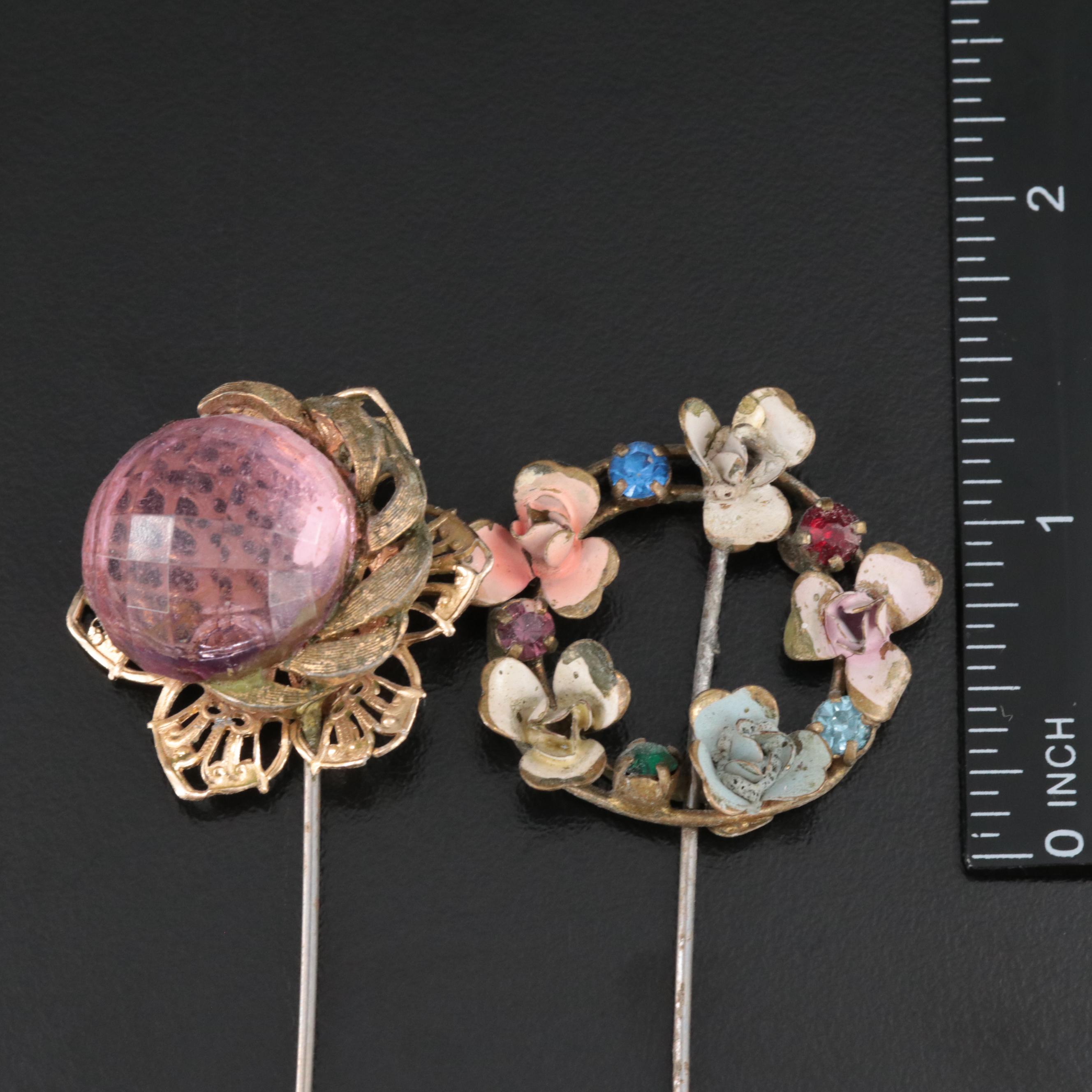 Vintage and Antique Hat Pin Collection