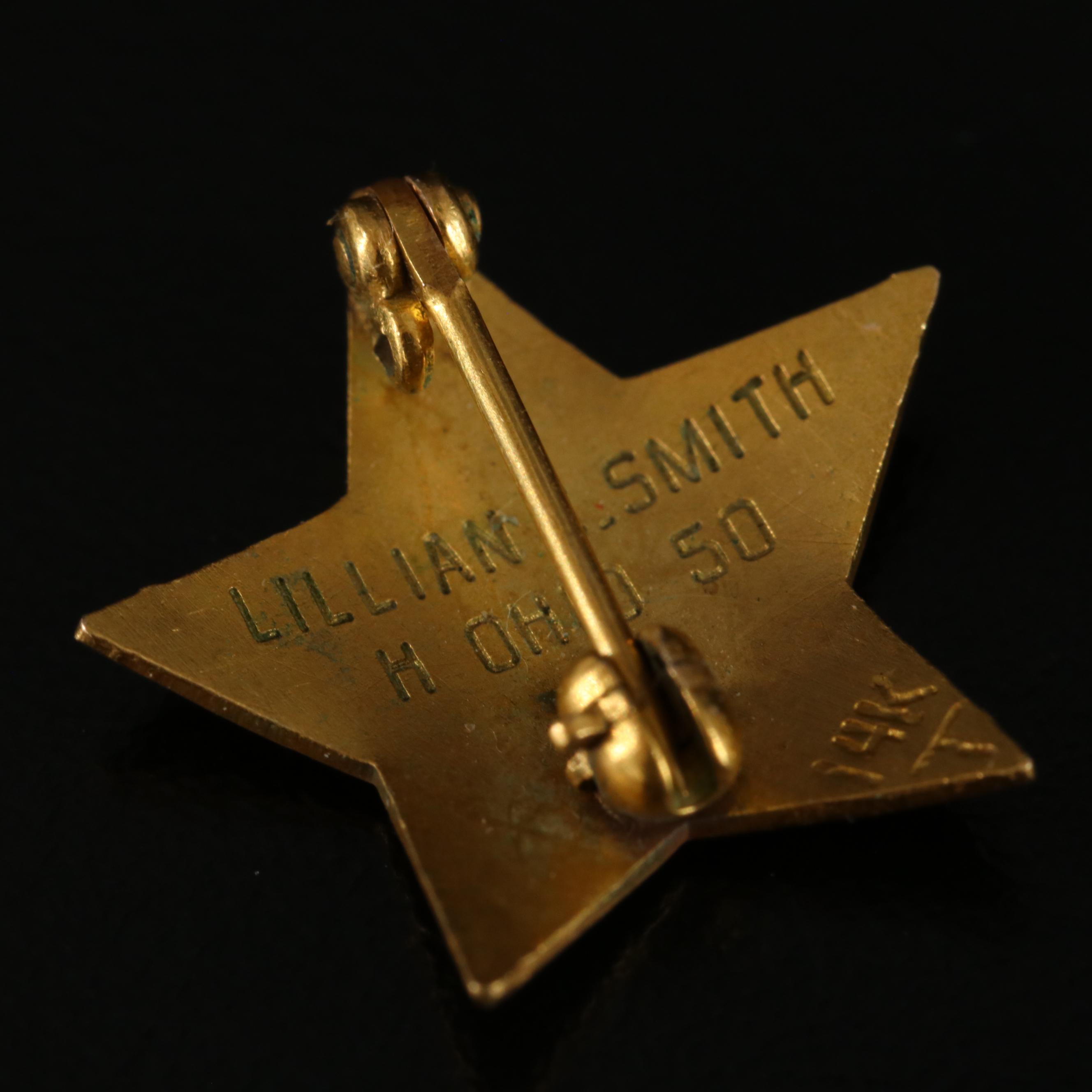 10K and 14K Service Pins Including Professional Employer Organization, Diamond