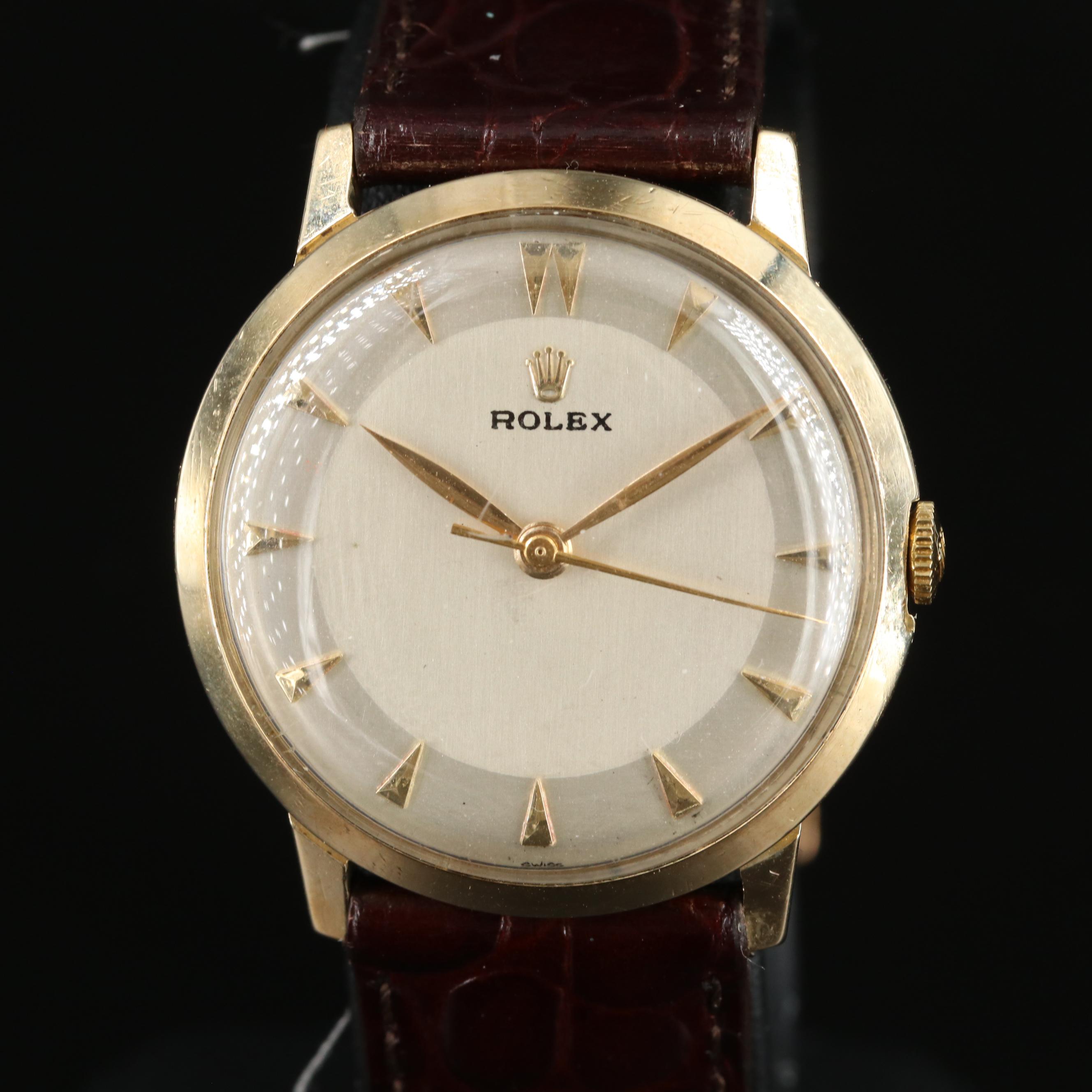 Rolex 14K "Presentation" Manual-Wind Watch