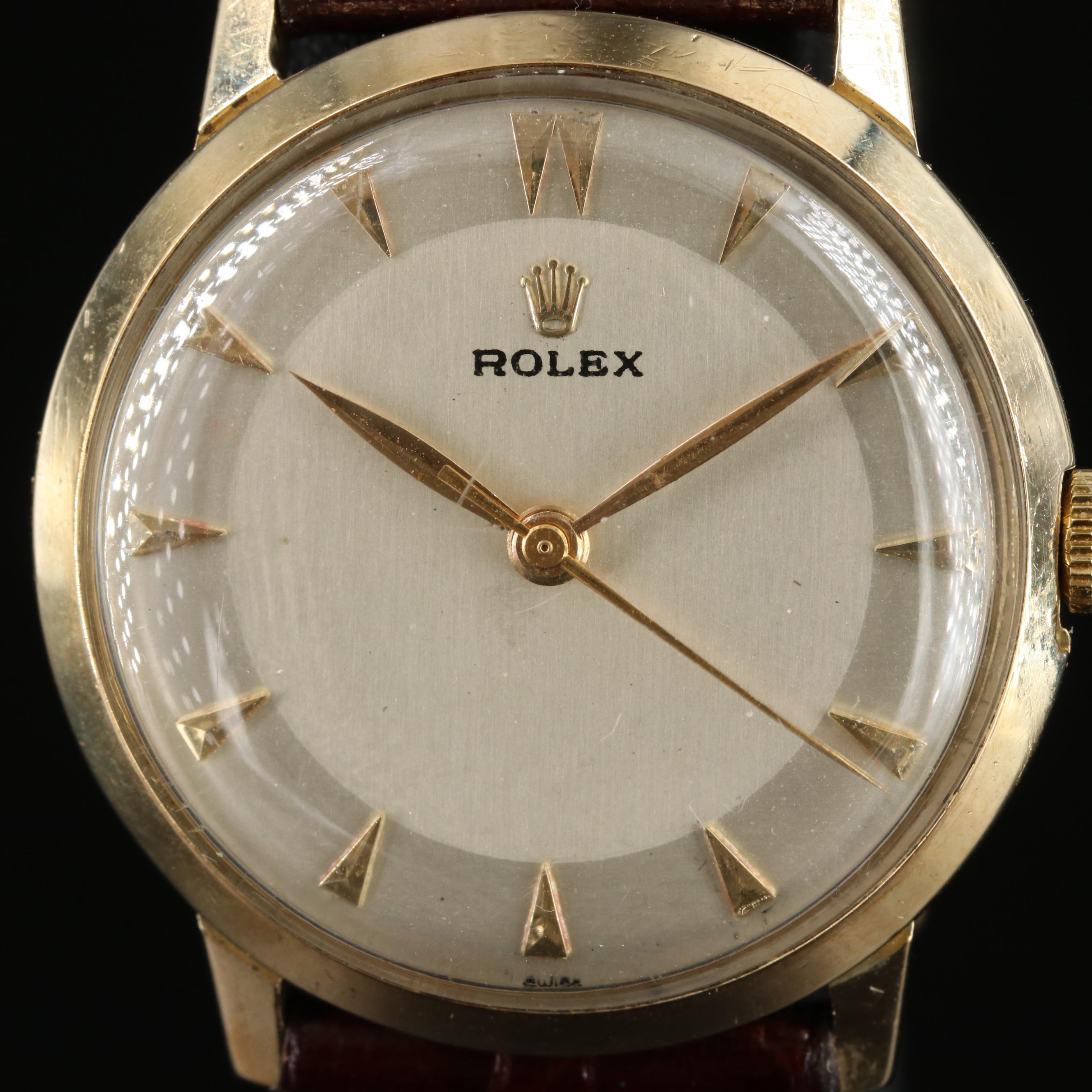 Rolex 14K "Presentation" Manual-Wind Watch