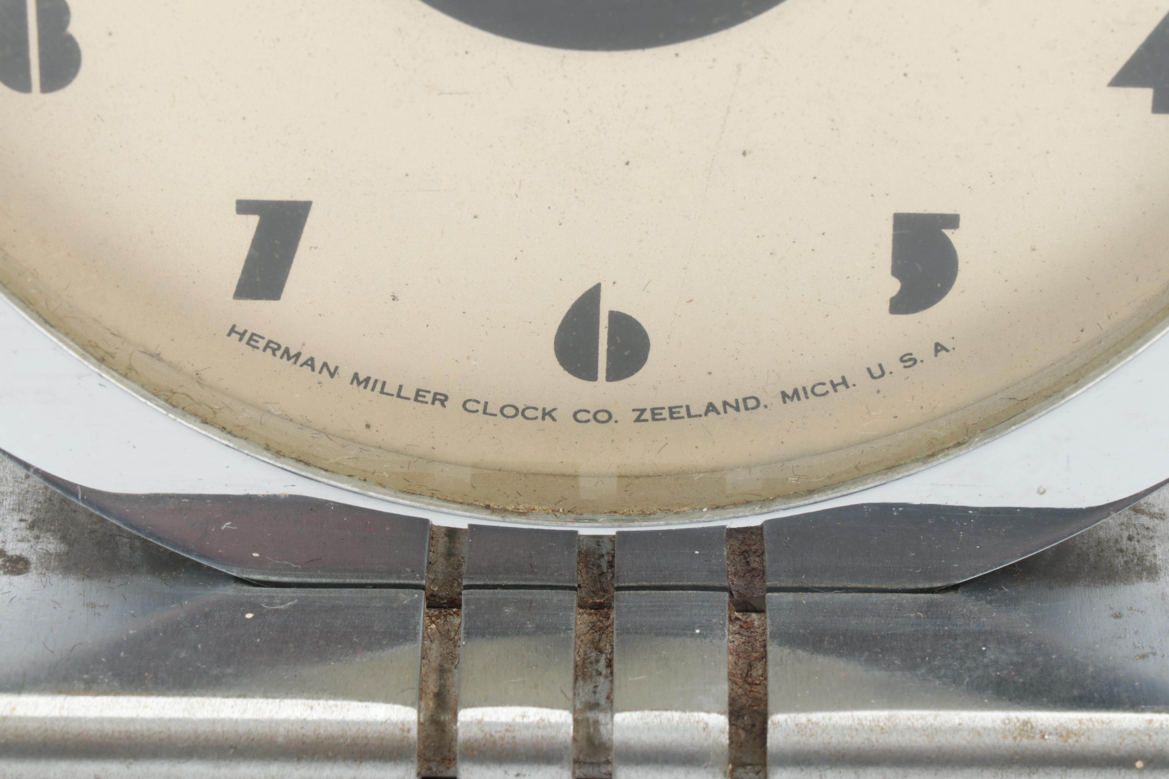 Gilbert Rohde for Herman Miller Art Deco Alarm Clock