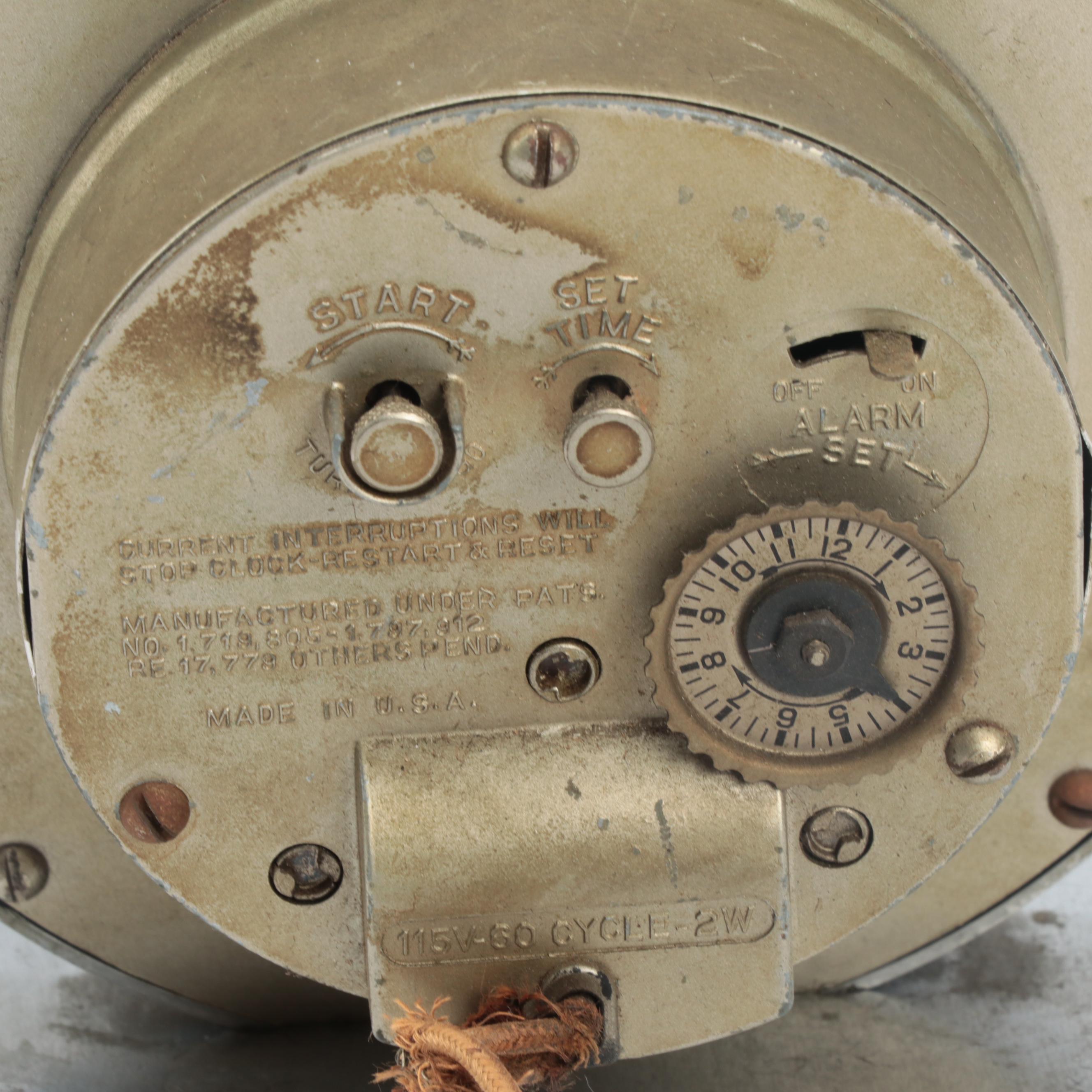 Gilbert Rohde for Herman Miller Art Deco Alarm Clock