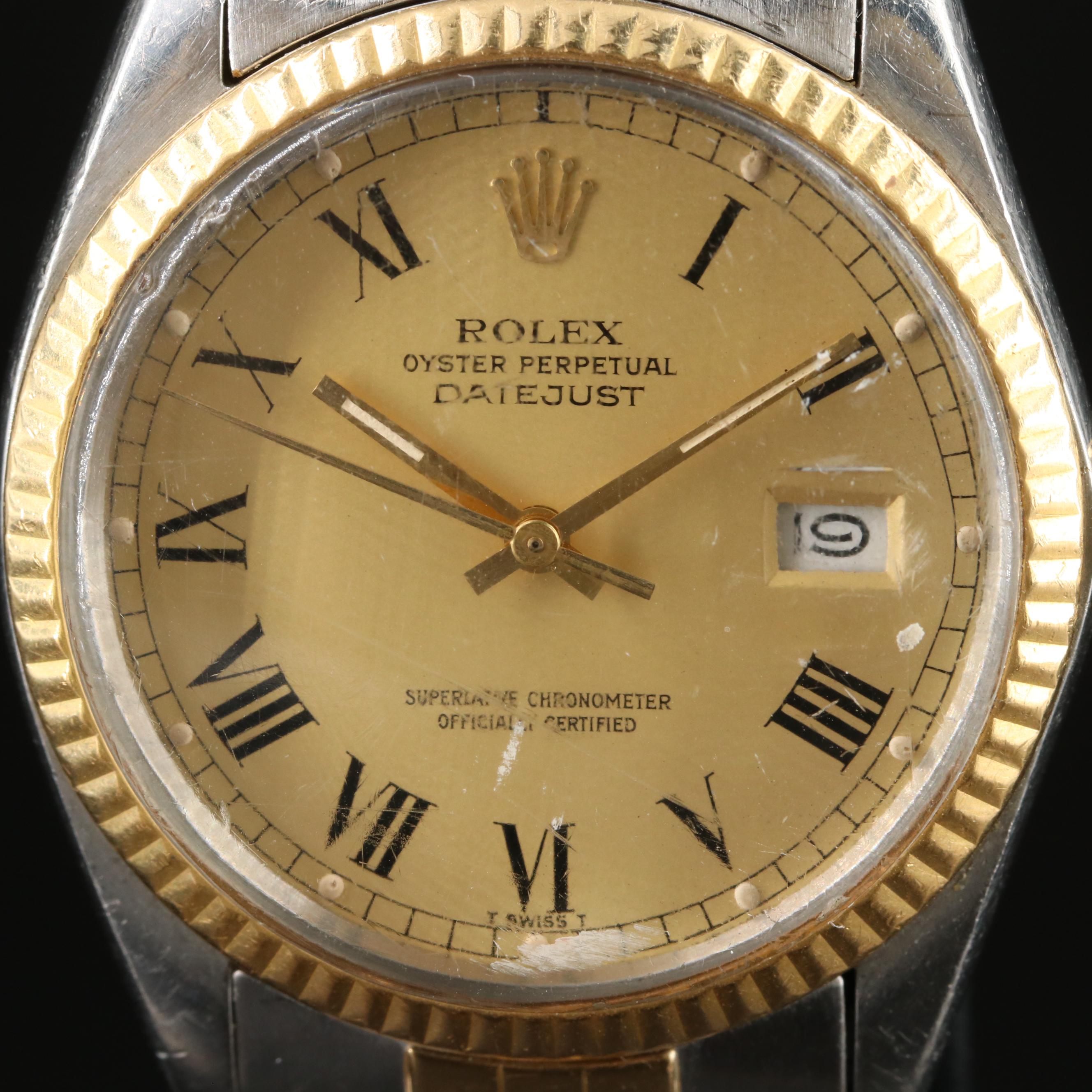 1984 Rolex Oyster Perpetual Datejust Watch